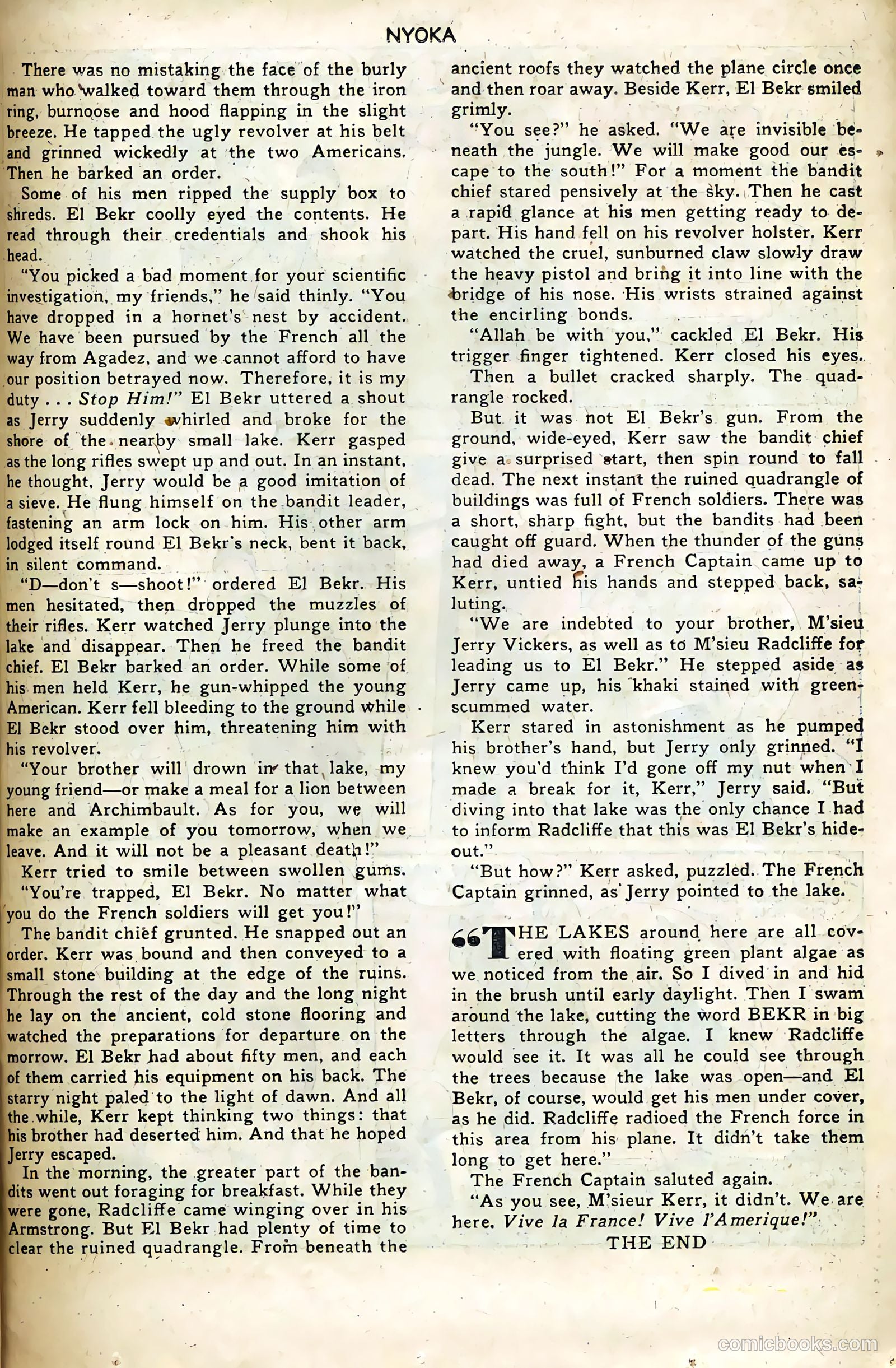 Nyoka the Jungle Girl #60 (1951, L. Miller & Son) — page 22 of 33