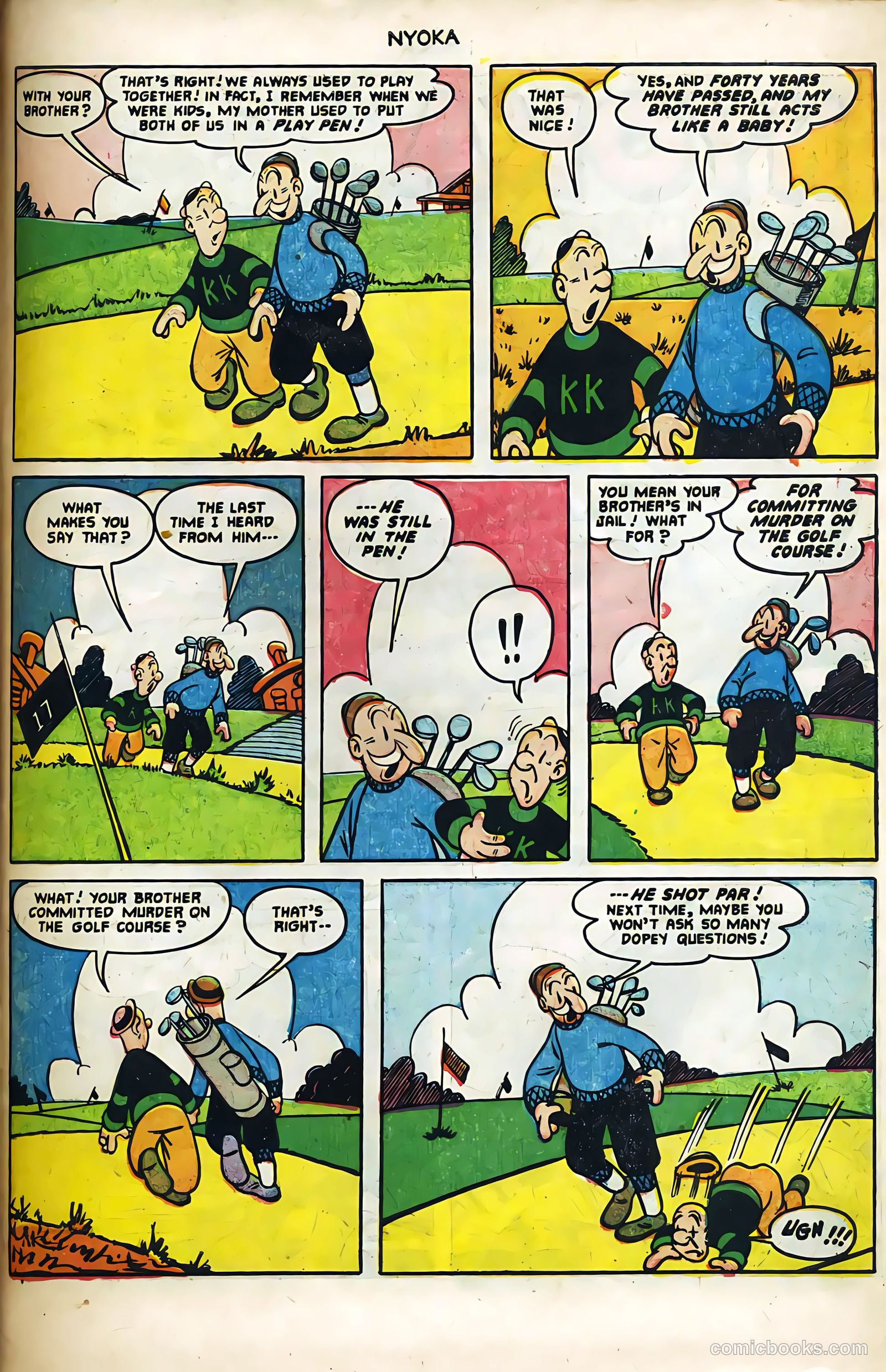 Nyoka the Jungle Girl #60 (1951, L. Miller & Son) — page 26 of 33