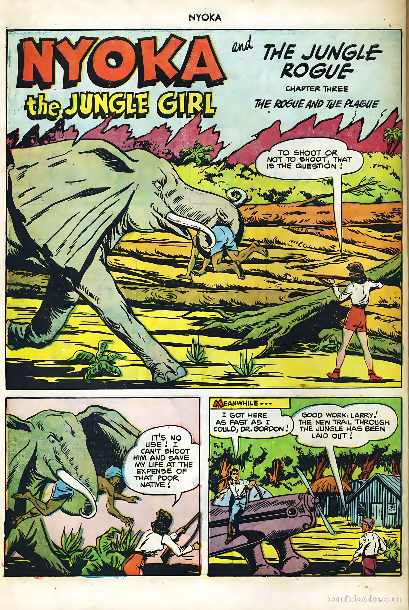 Nyoka the Jungle Girl #60 (1951, L. Miller & Son) — page 27 of 33