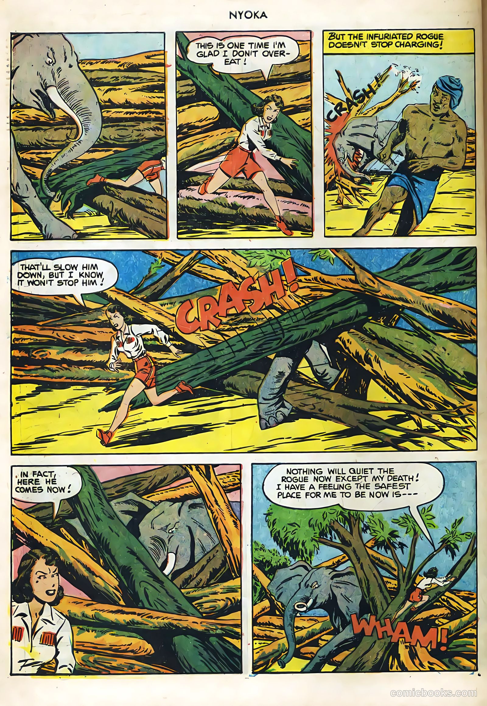 Nyoka the Jungle Girl #60 (1951, L. Miller & Son) — page 29 of 33