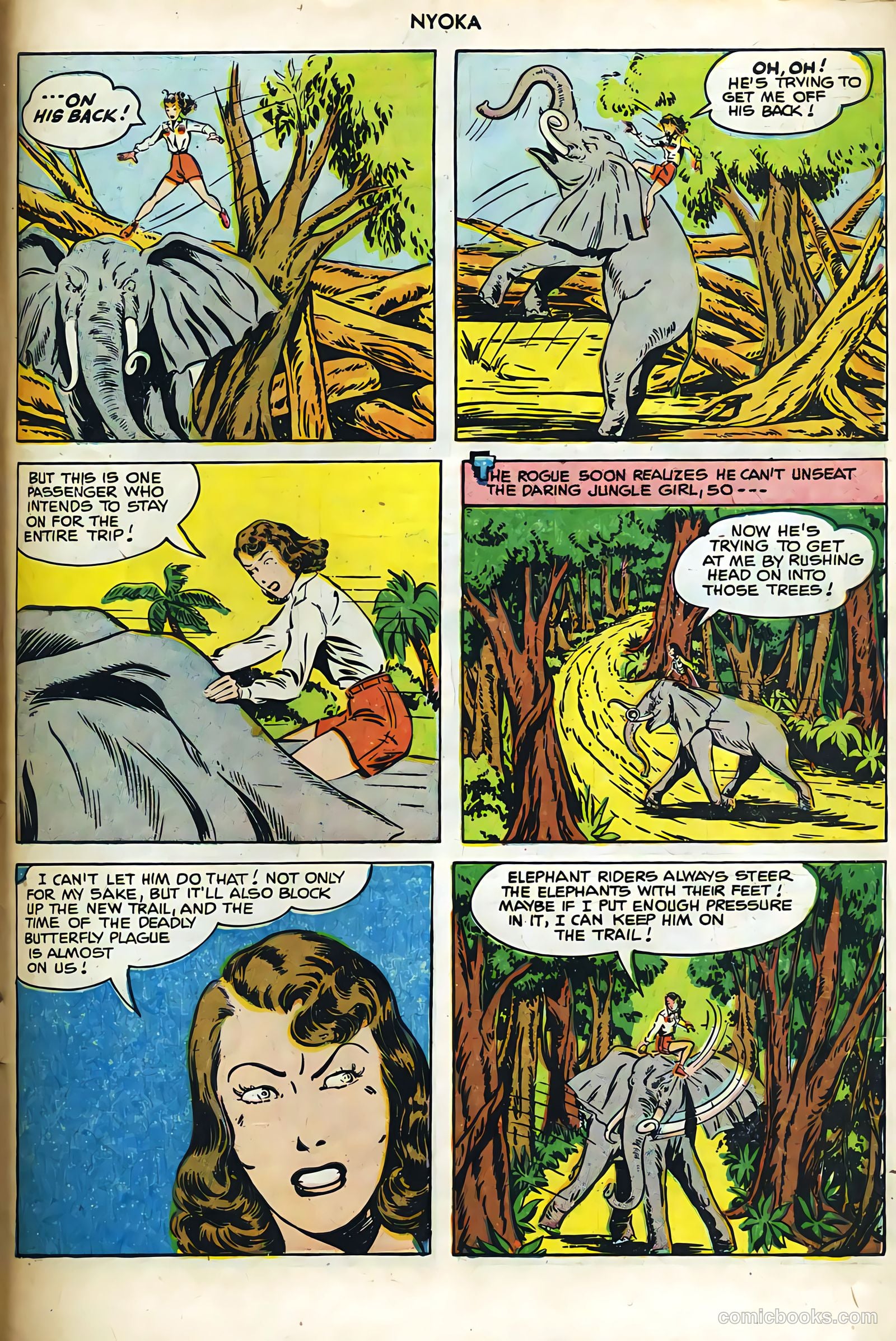 Nyoka the Jungle Girl #60 (1951, L. Miller & Son) — page 30 of 33