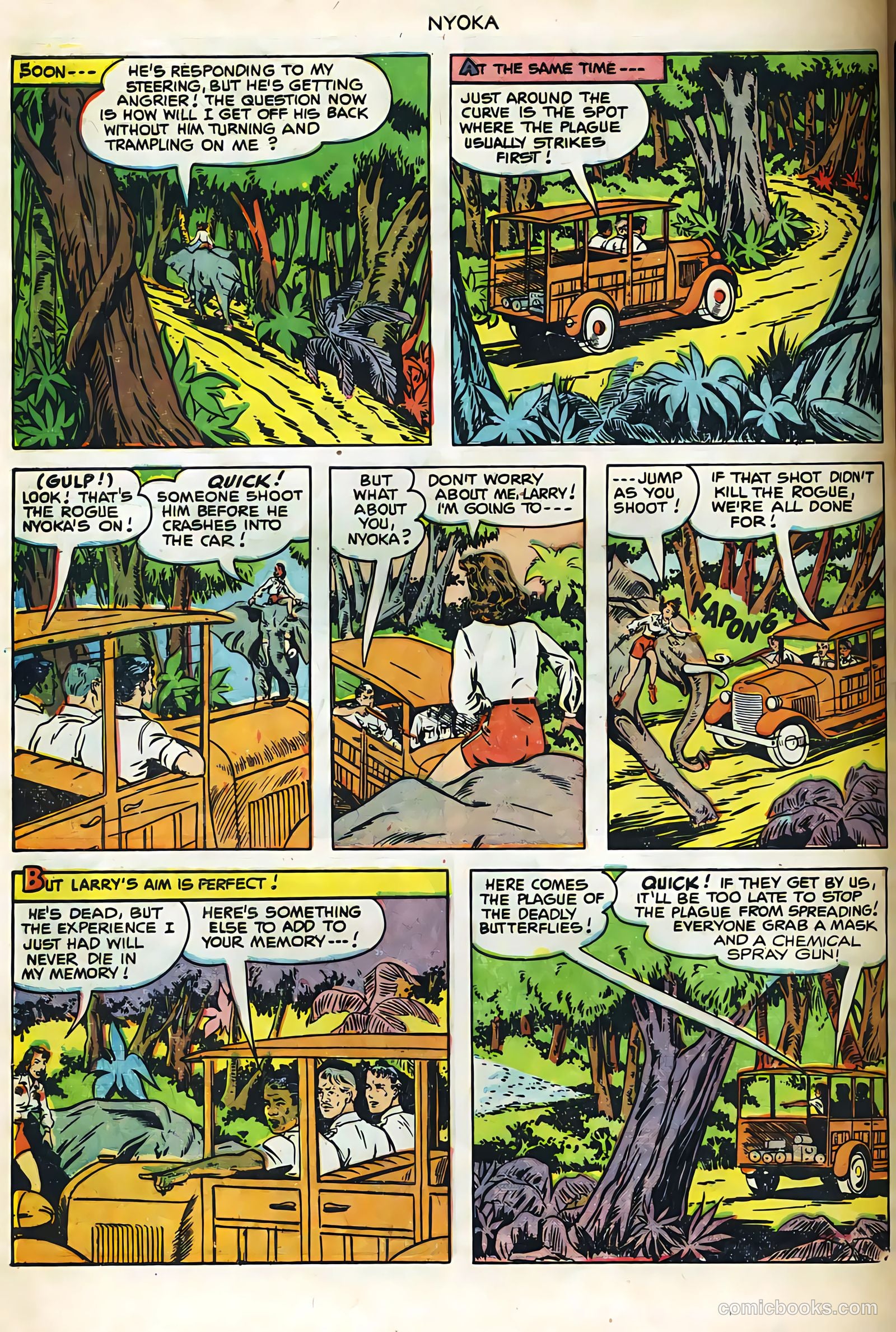 Nyoka the Jungle Girl #60 (1951, L. Miller & Son) — page 31 of 33