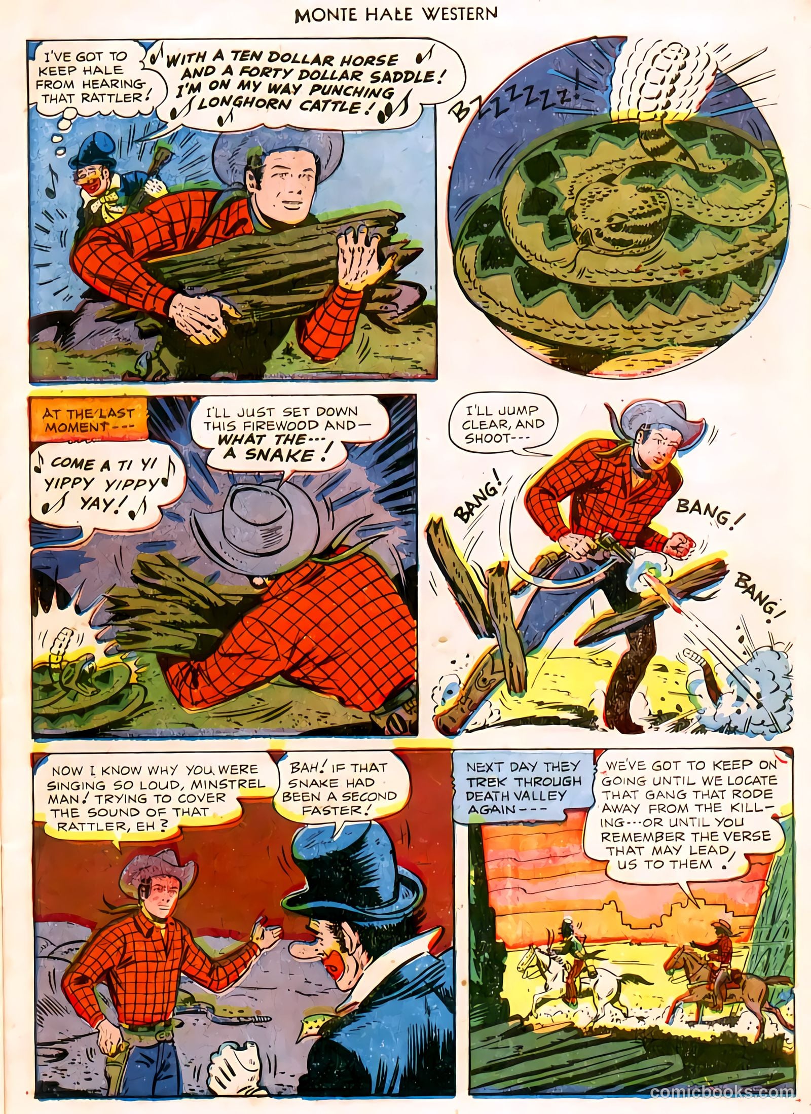 Monte Hale Western #58 (1951, L. Miller & Son) — page 6 of 49