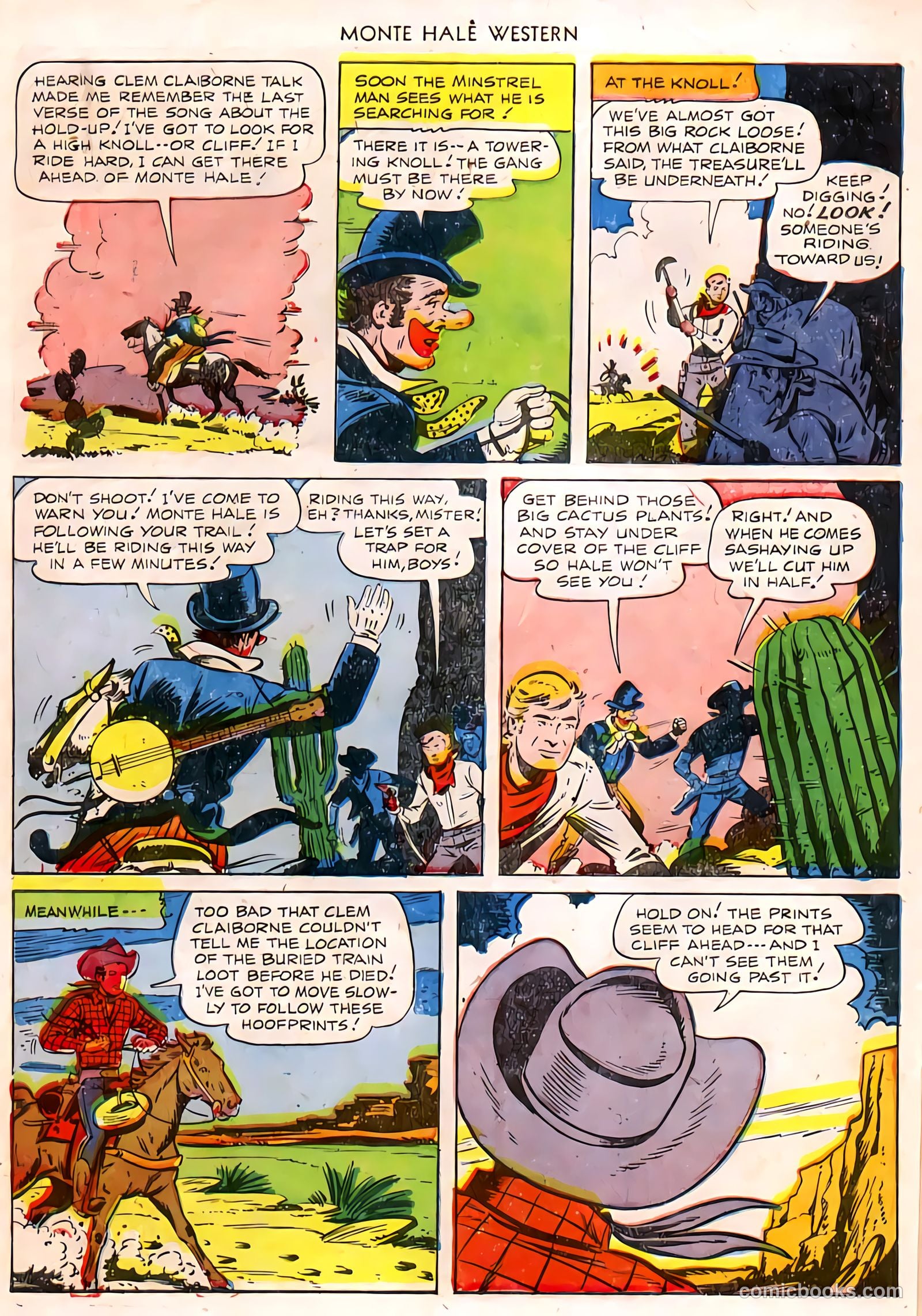 Monte Hale Western #58 (1951, L. Miller & Son) — page 9 of 49