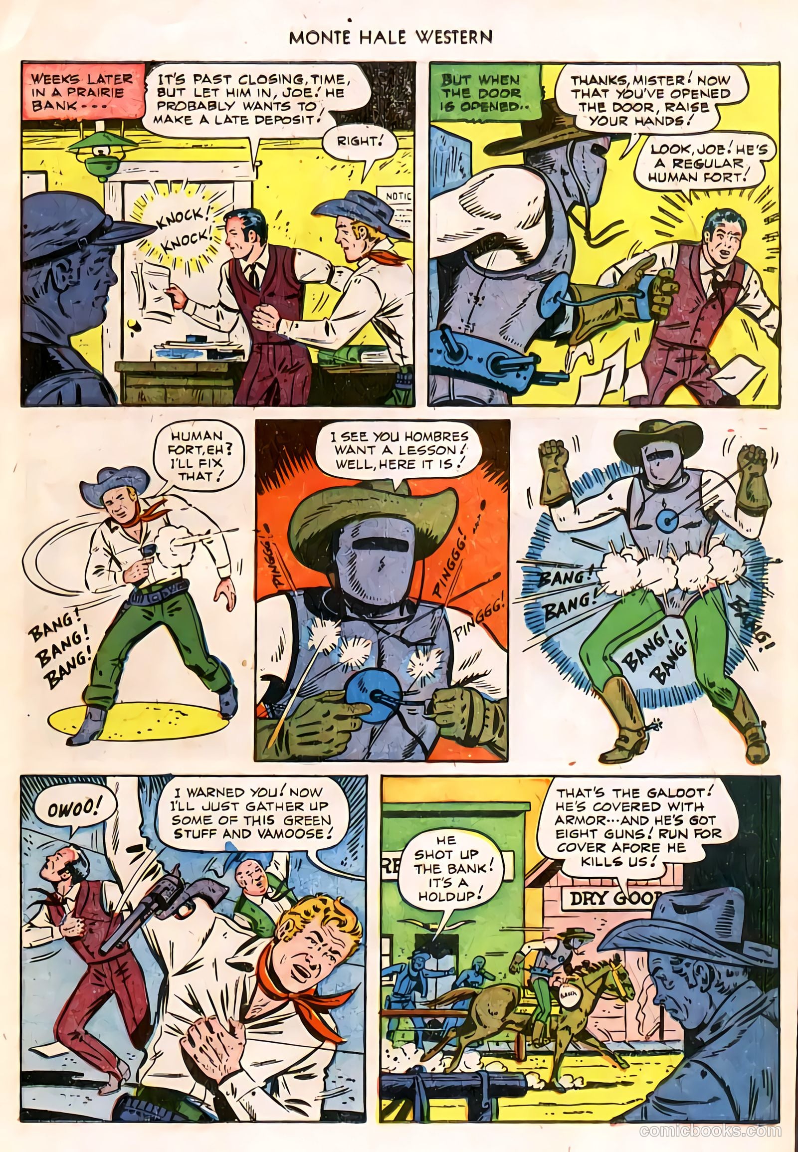 Monte Hale Western #58 (1951, L. Miller & Son) — page 22 of 49
