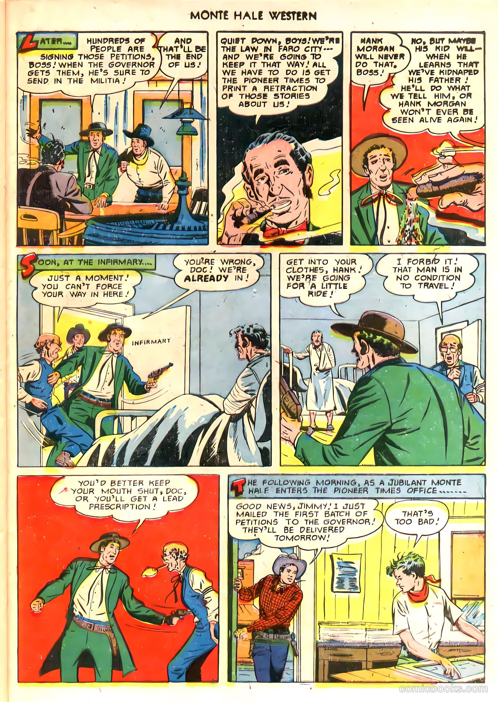 Monte Hale Western #58 (1951, L. Miller & Son) — page 34 of 49