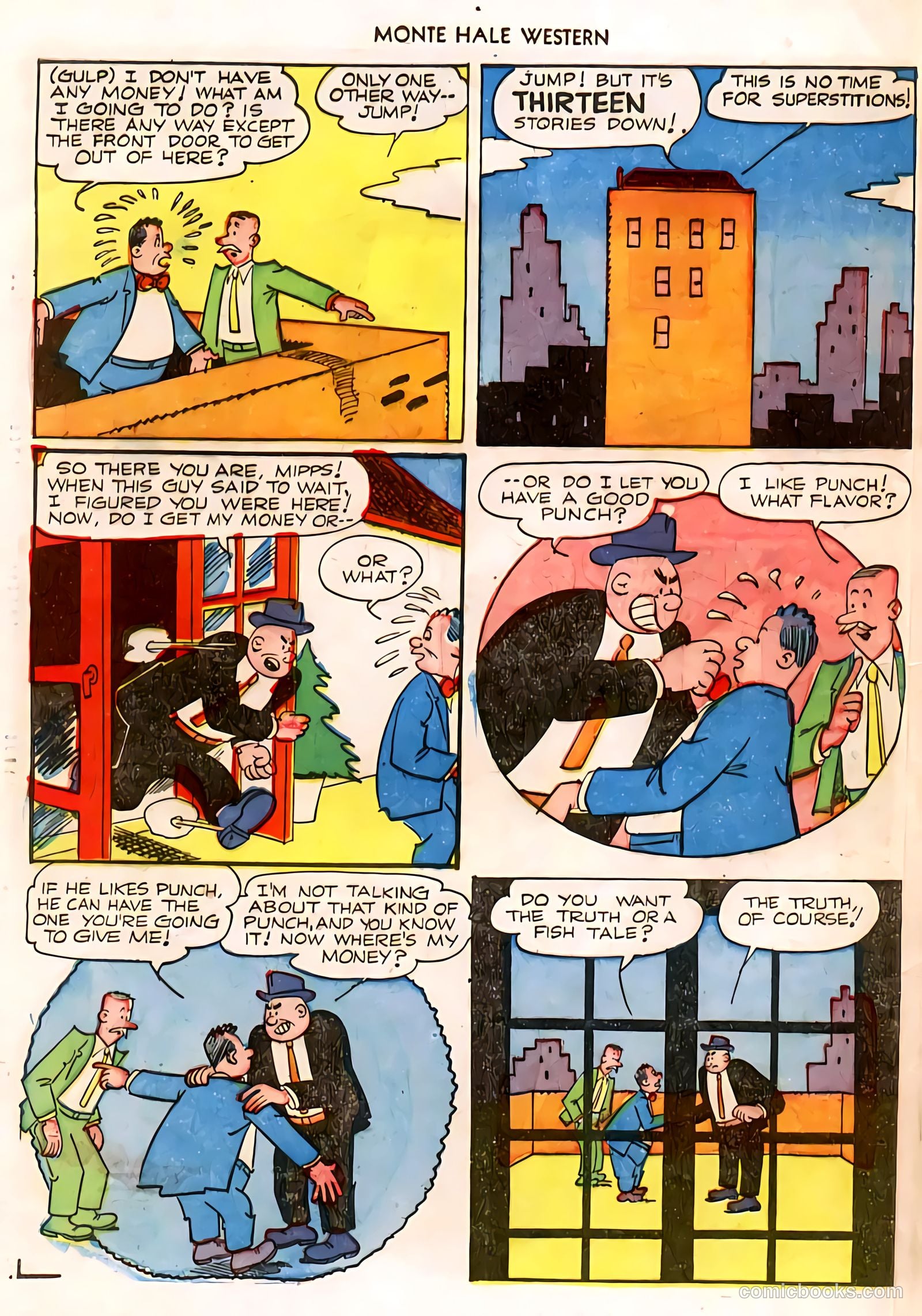 Monte Hale Western #58 (1951, L. Miller & Son) — page 39 of 49