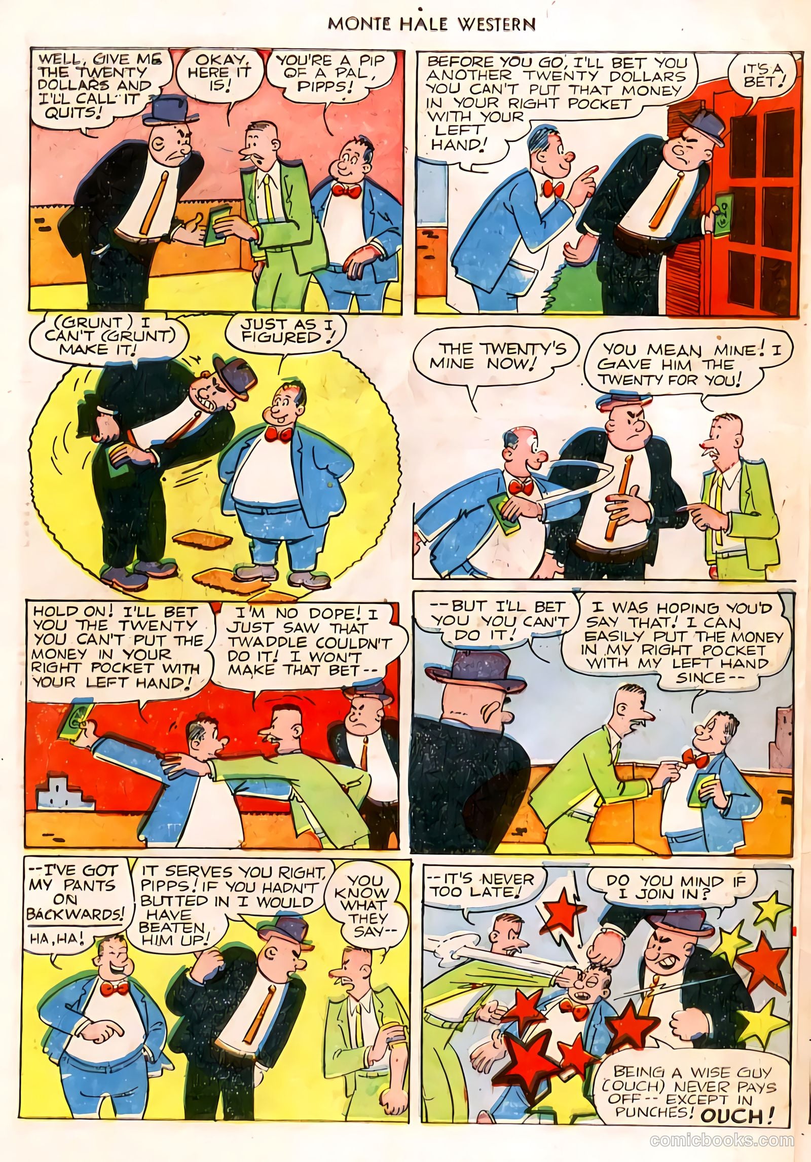 Monte Hale Western #58 (1951, L. Miller & Son) — page 41 of 49