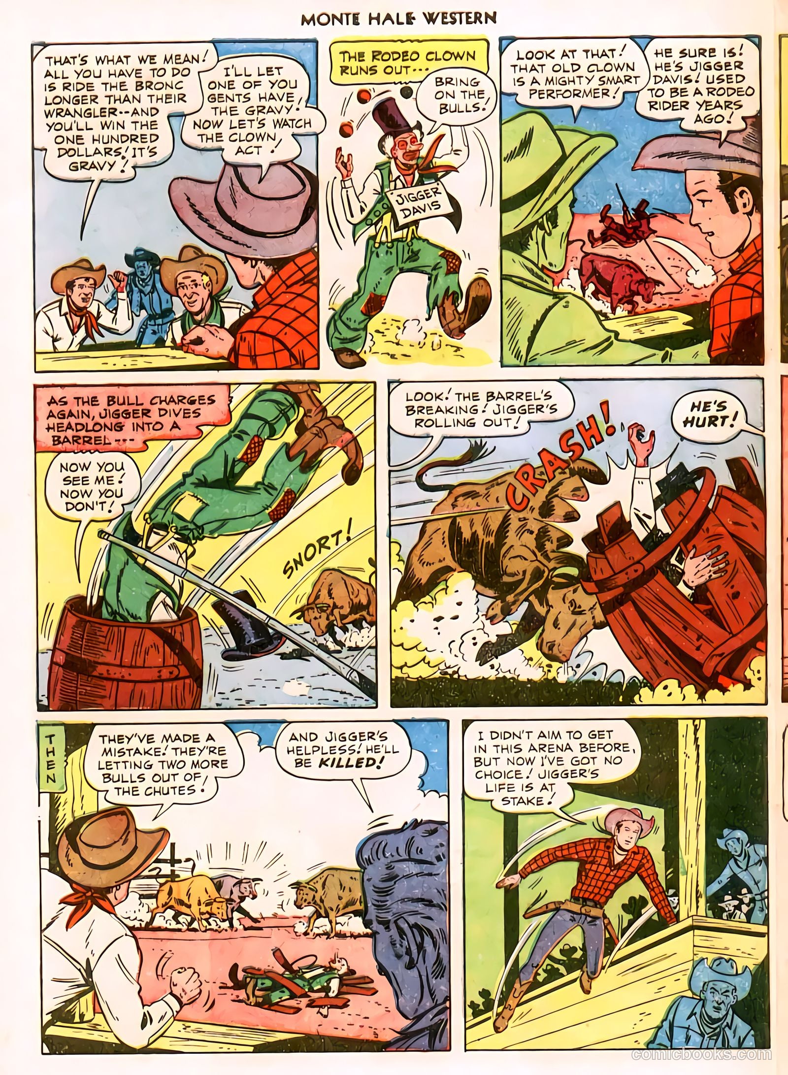 Monte Hale Western #58 (1951, L. Miller & Son) — page 43 of 49