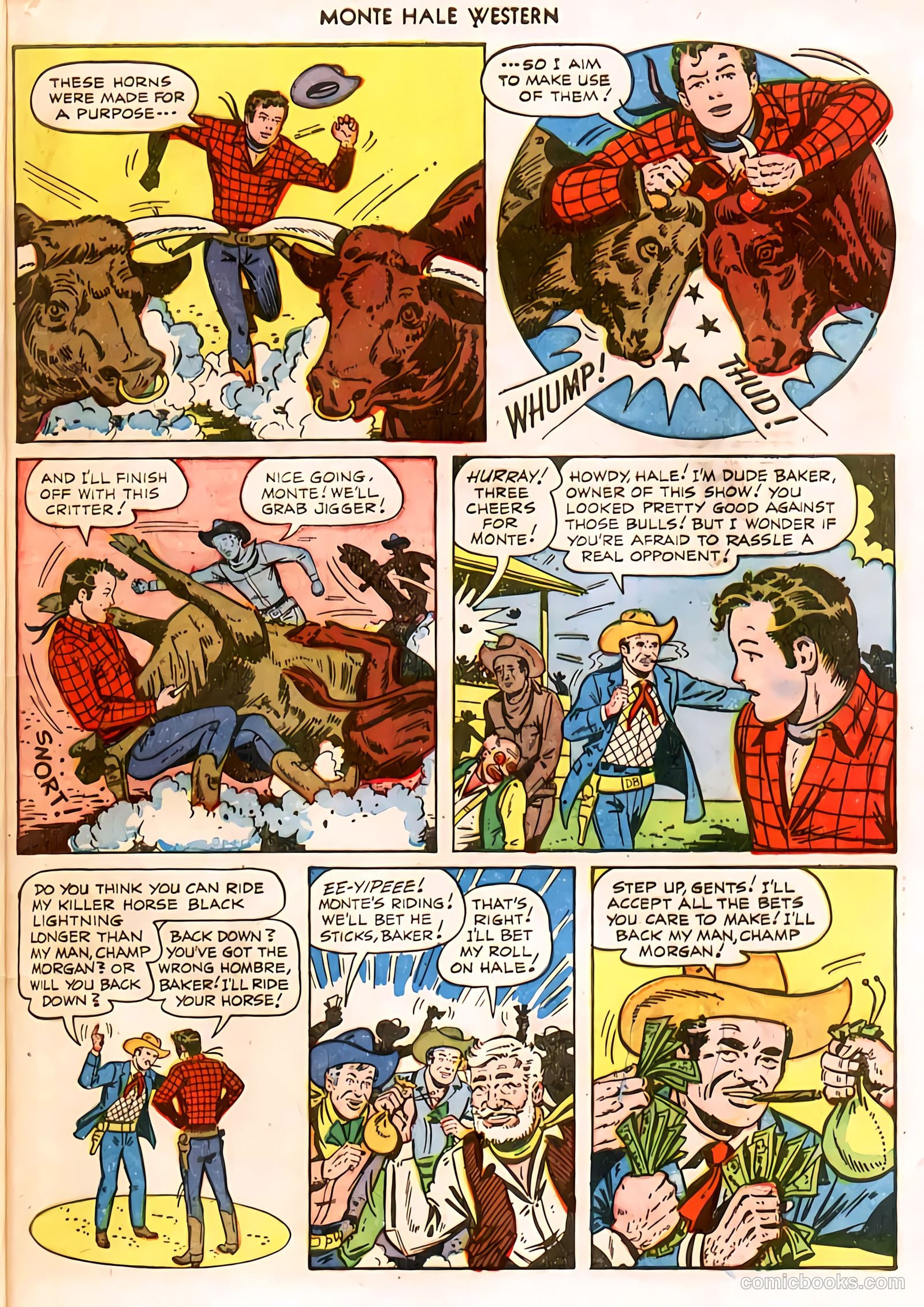 Monte Hale Western #58 (1951, L. Miller & Son) — page 44 of 49