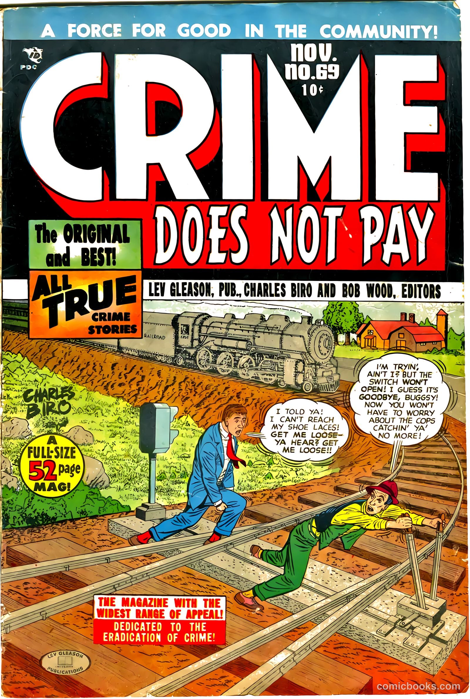 Crime Does Not Pay #69