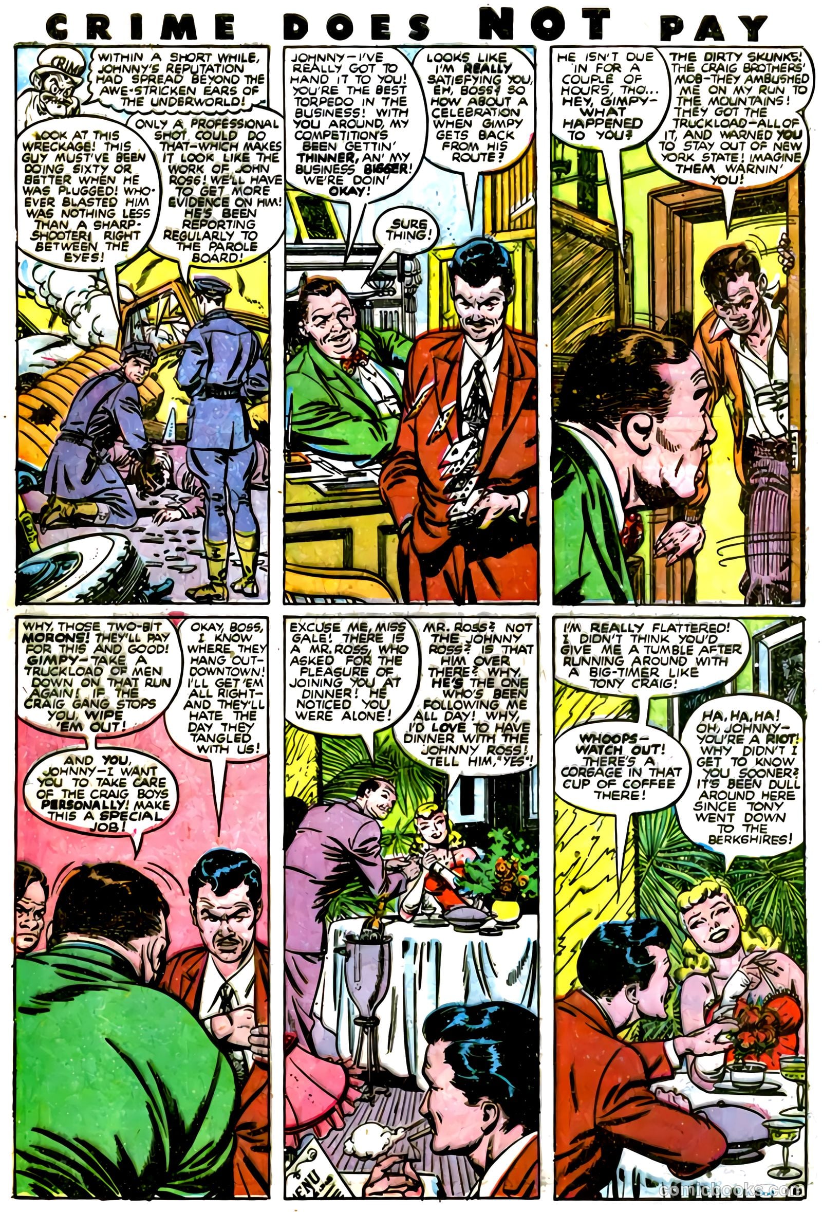 Crime Does Not Pay #69 (1948) — page 8