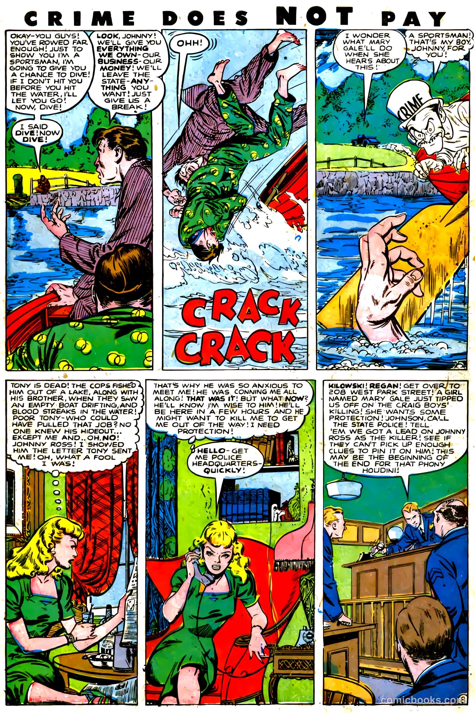Crime Does Not Pay #69 (1948) — page 10