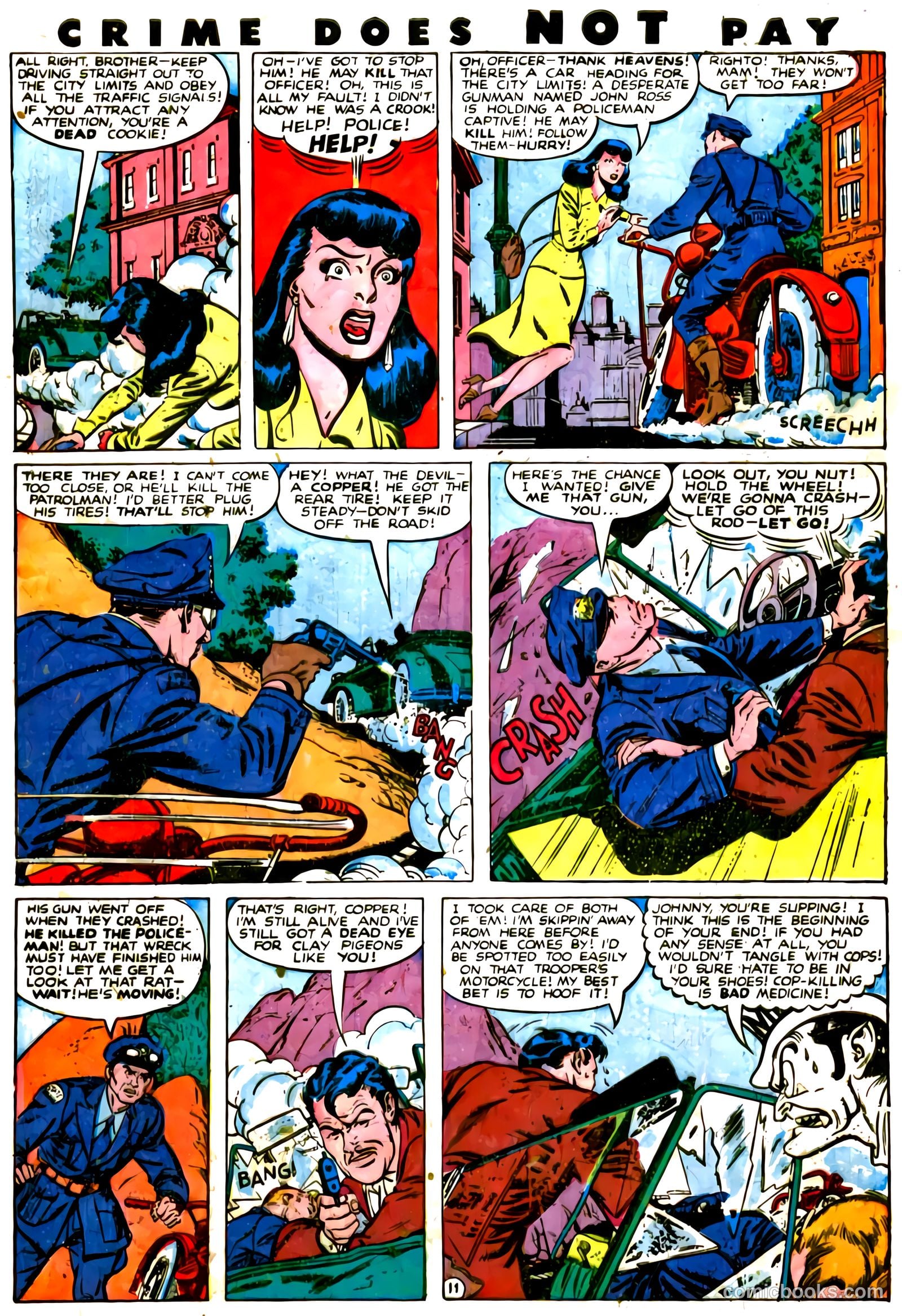 Crime Does Not Pay #69 (1948) — page 13