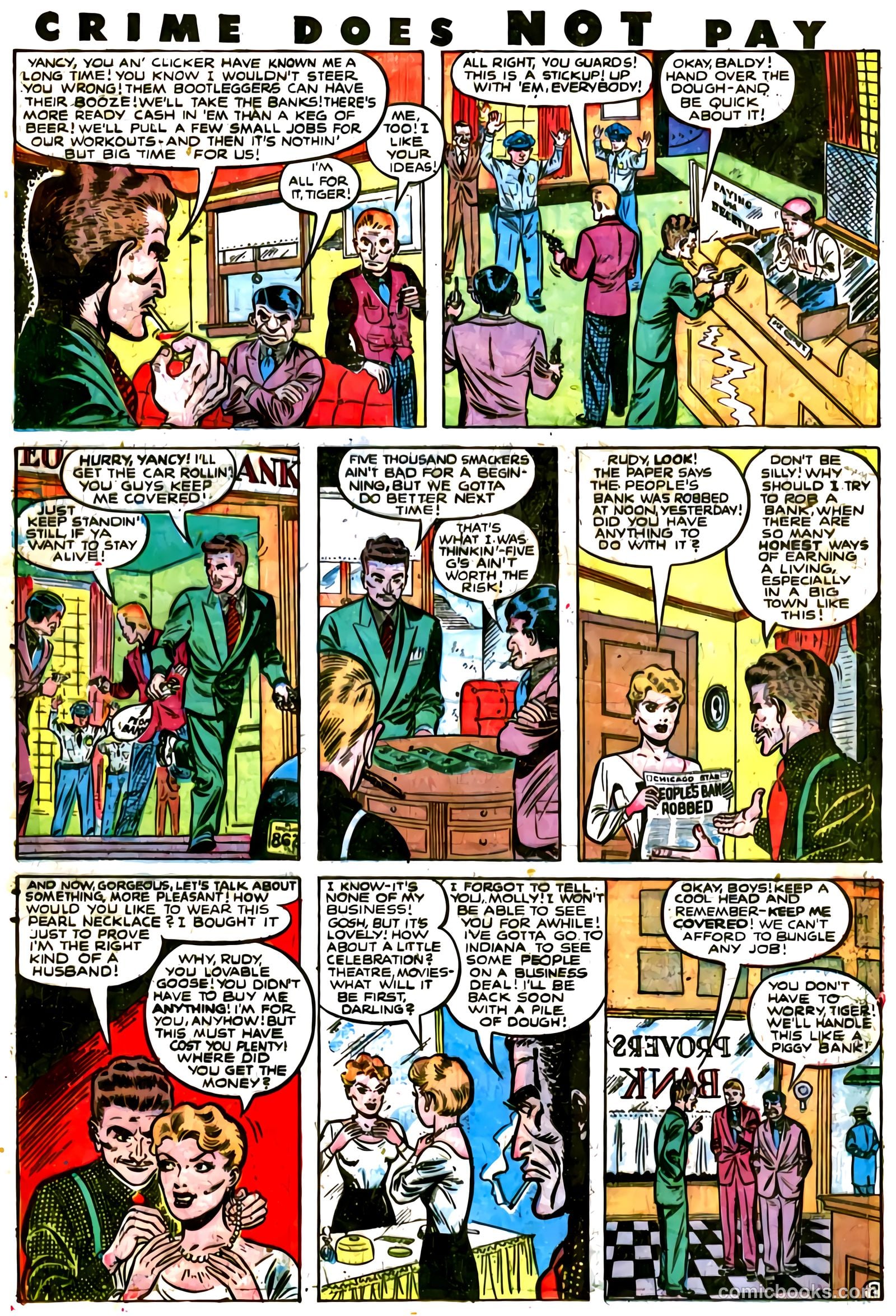 Crime Does Not Pay #69 (1948) — page 18