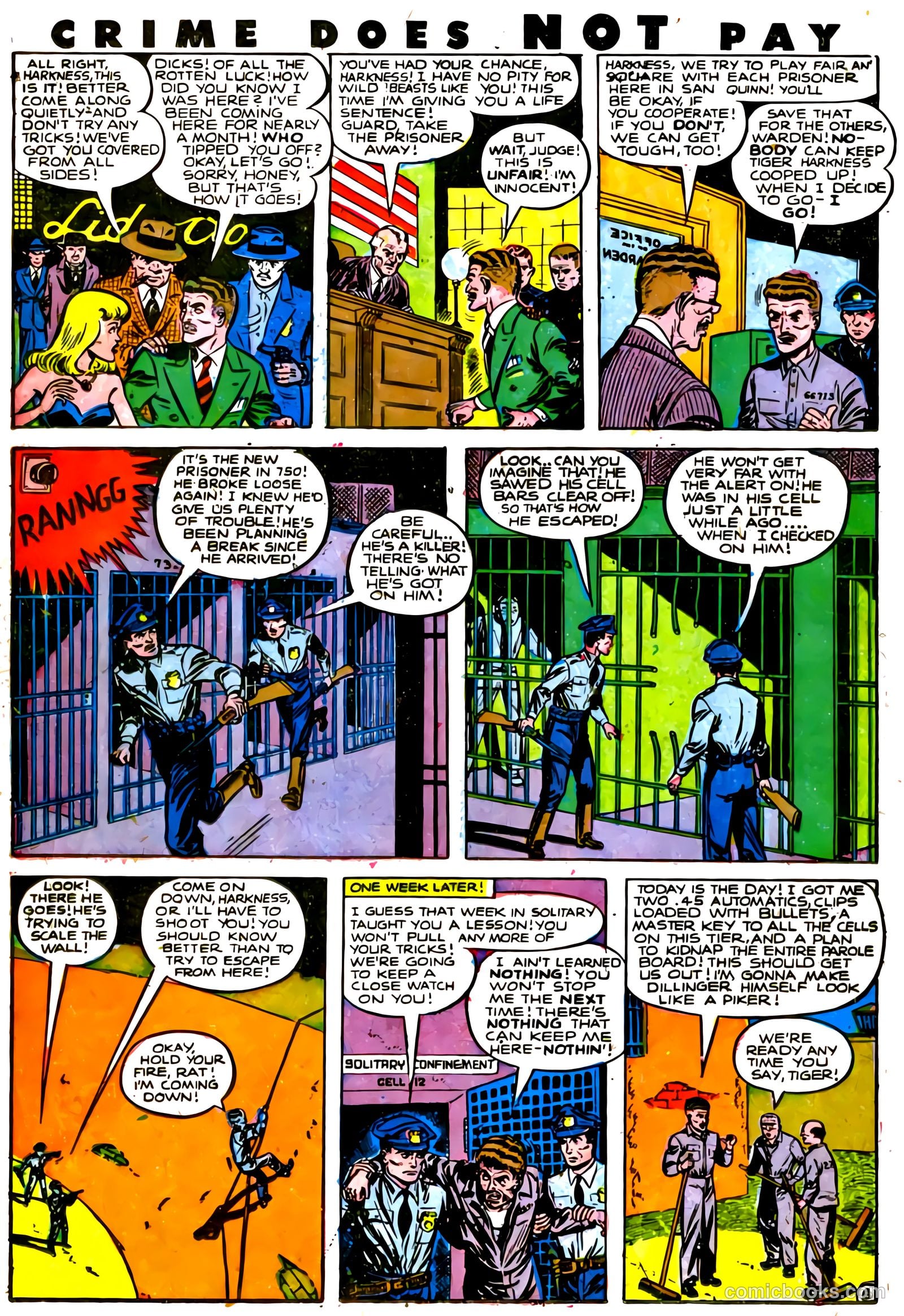 Crime Does Not Pay #69 (1948) — page 22