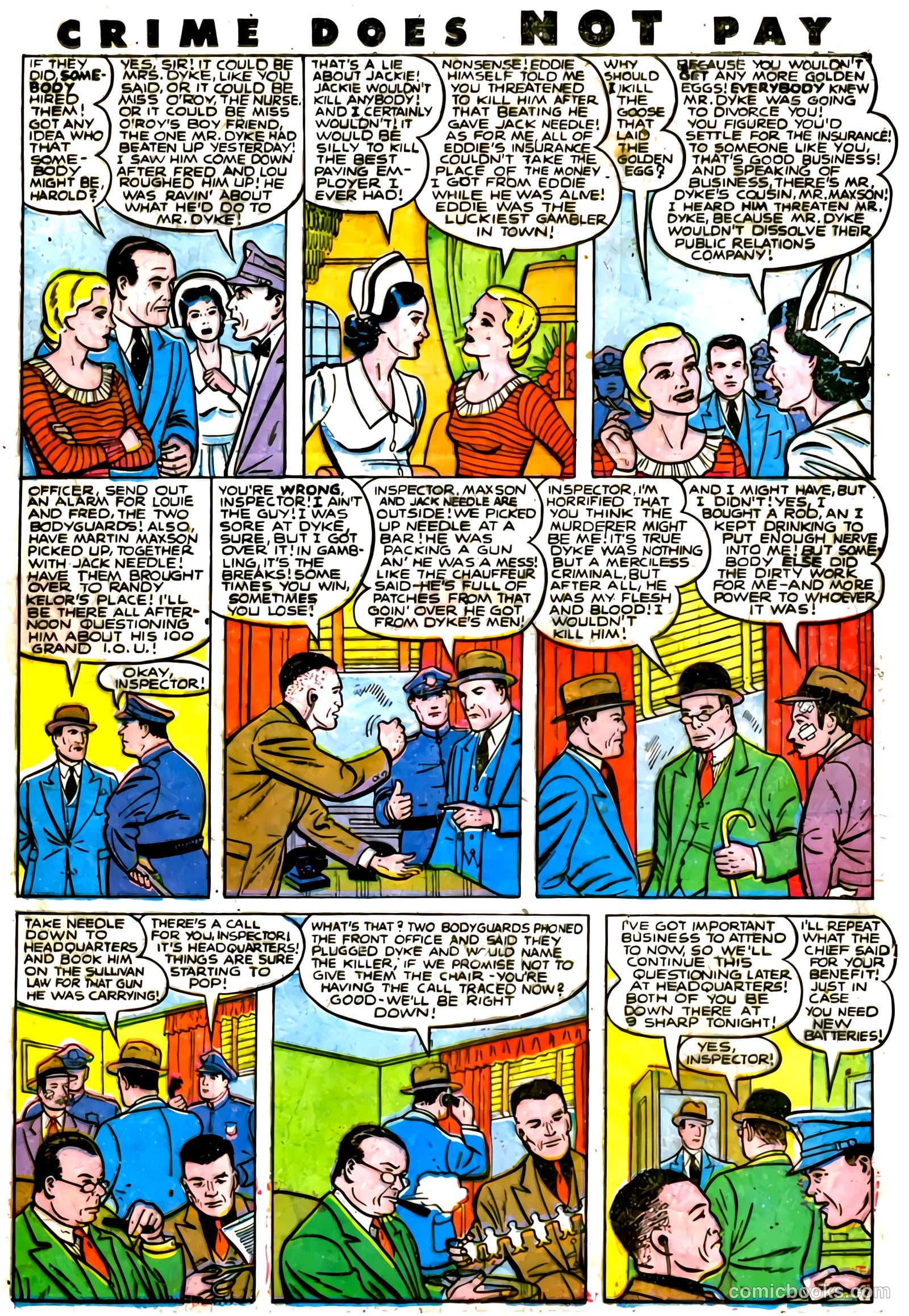 Crime Does Not Pay #69 (1948) — page 32