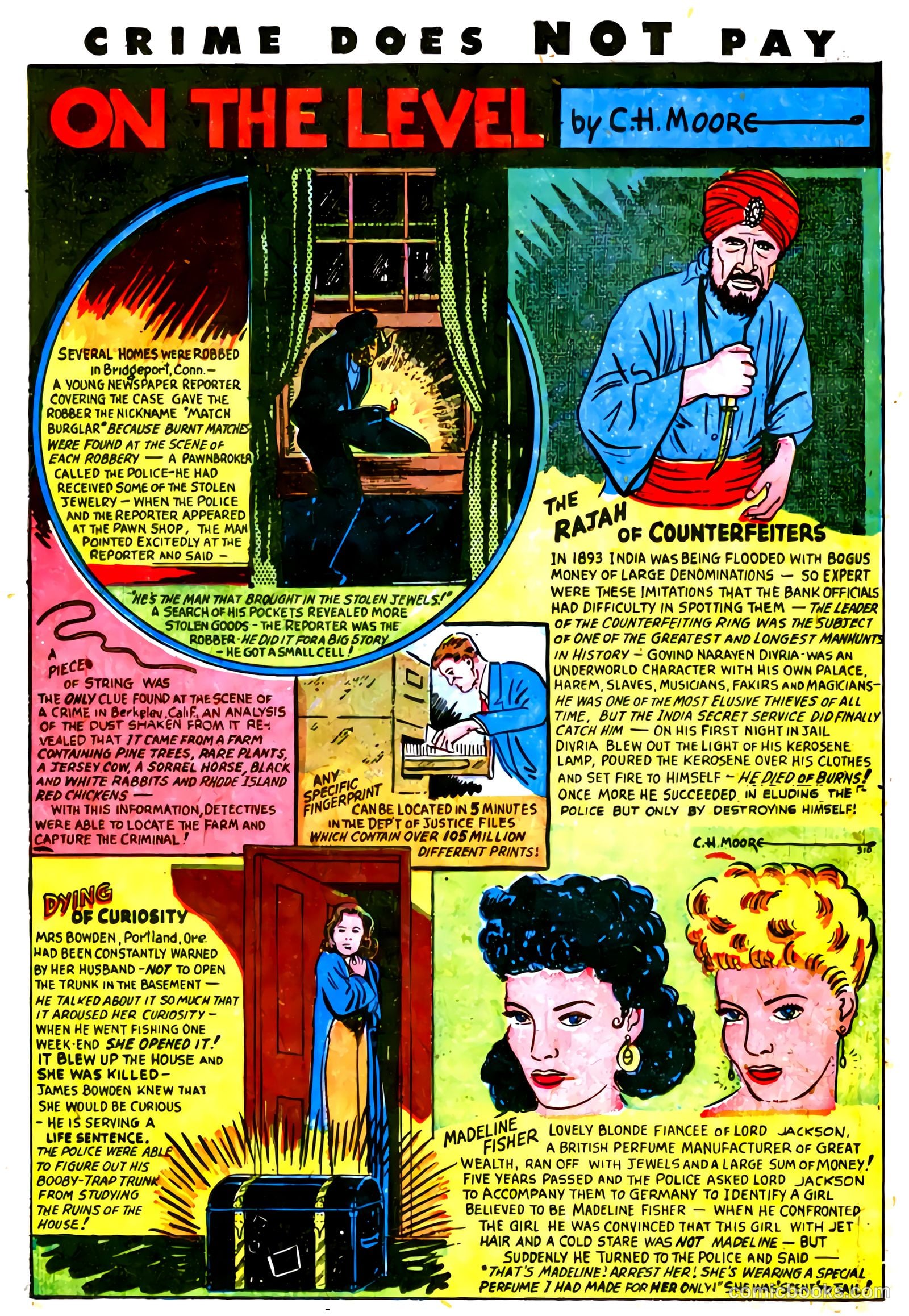 Crime Does Not Pay #69 (1948) — page 38