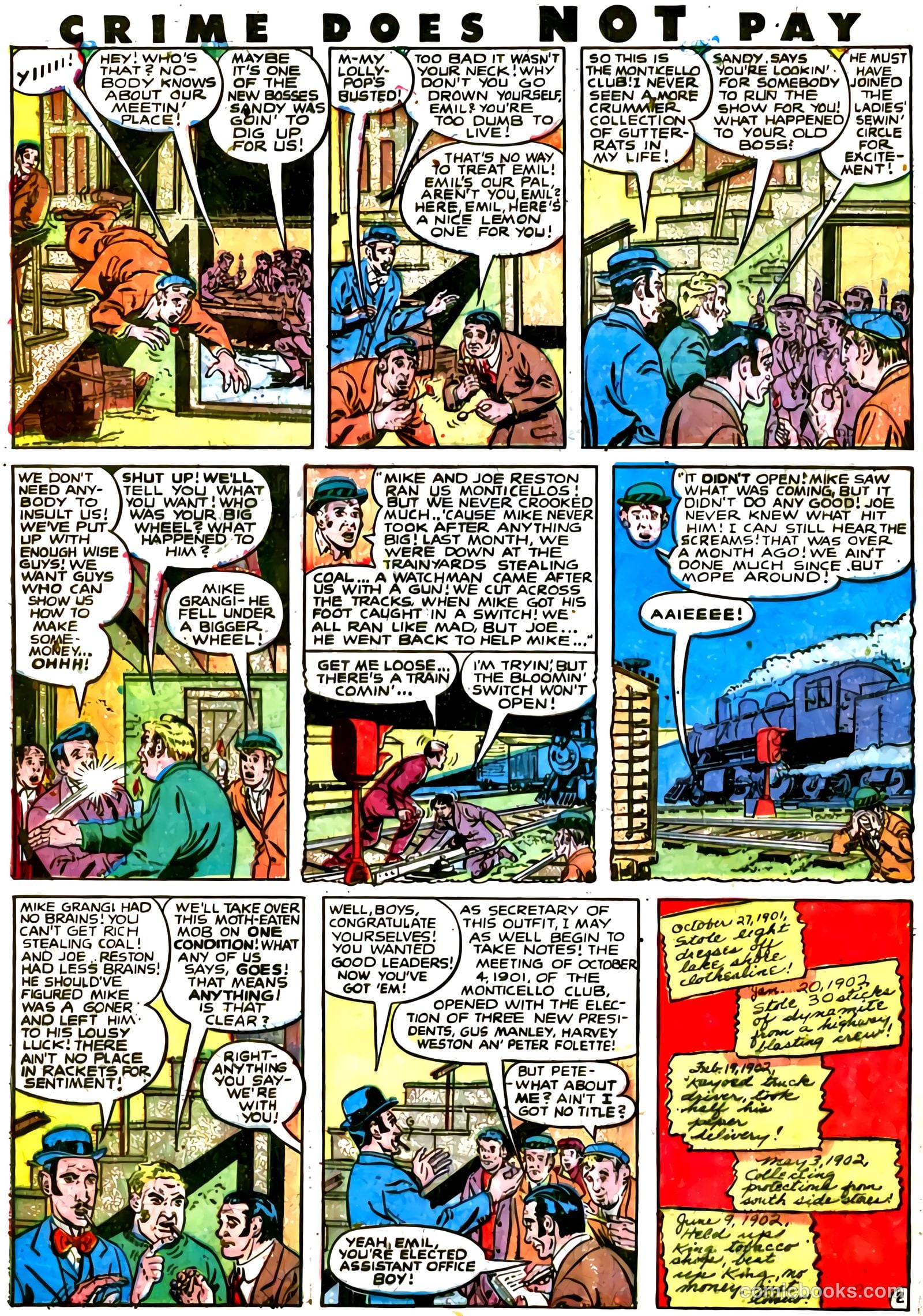 Crime Does Not Pay #69 (1948) — page 42