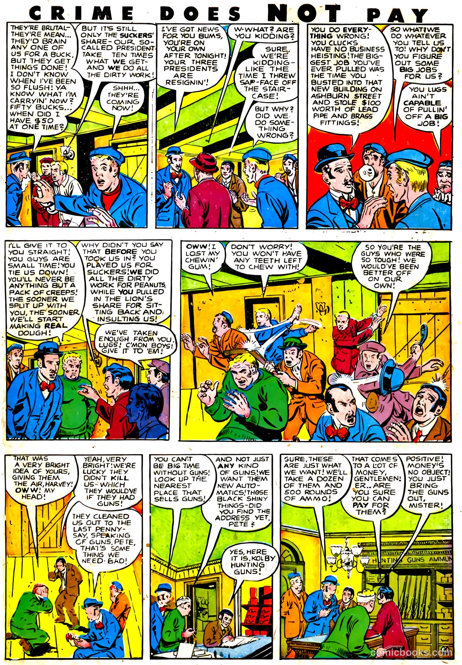 Crime Does Not Pay #69 (1948) — page 43