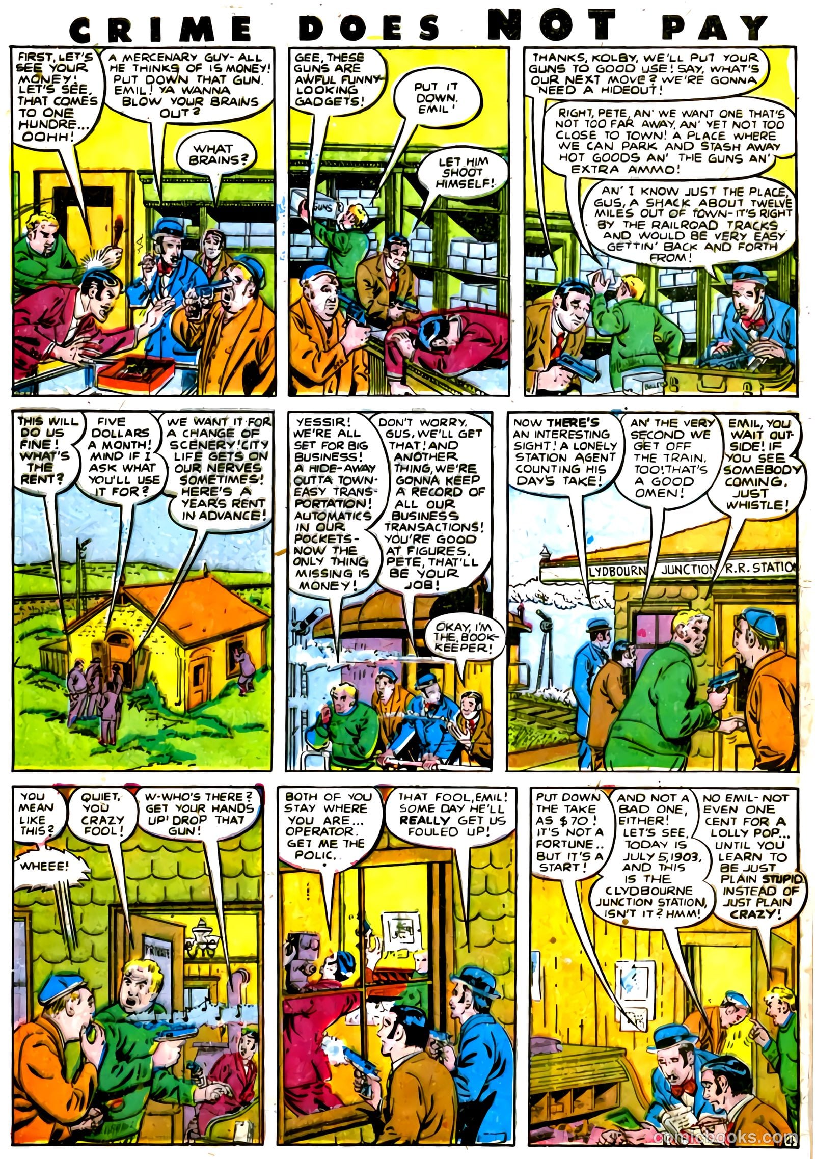 Crime Does Not Pay #69 (1948) — page 44