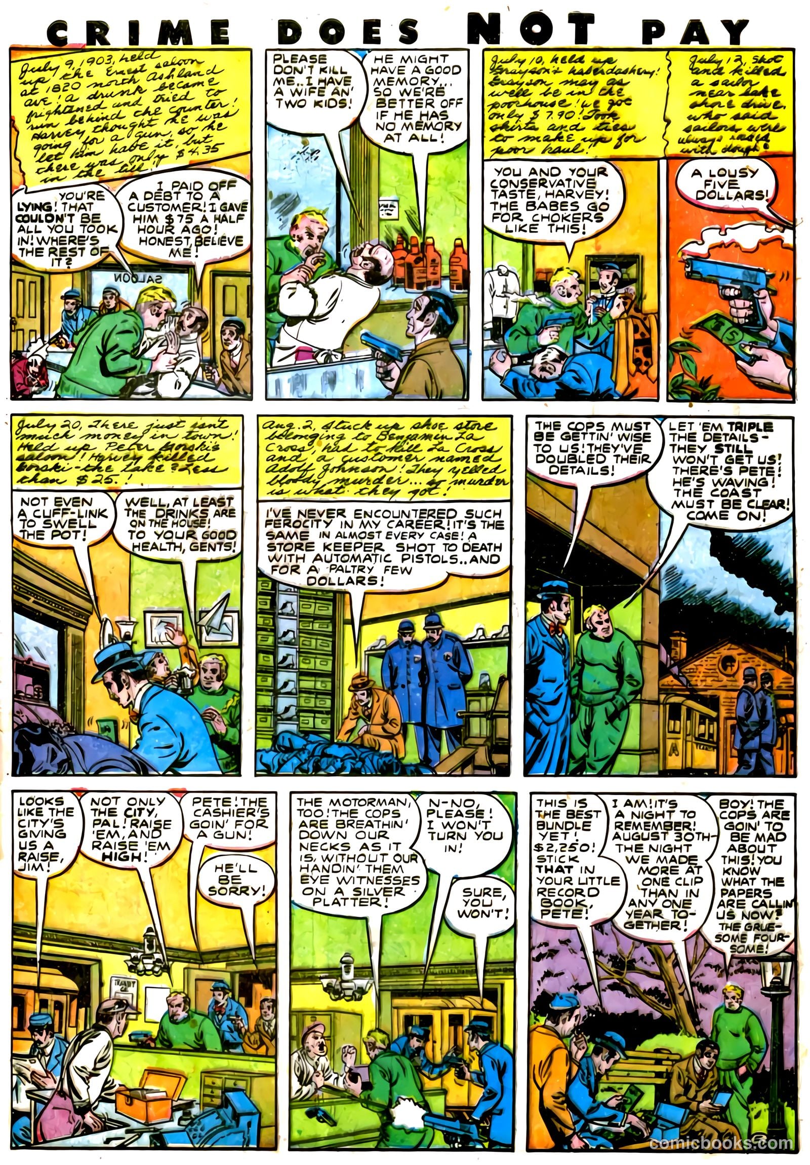 Crime Does Not Pay #69 (1948) — page 45