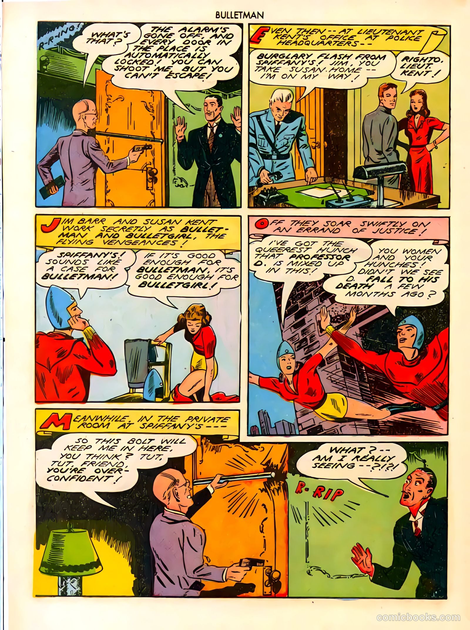 Bulletman #15 (1941) — page 6 of 35