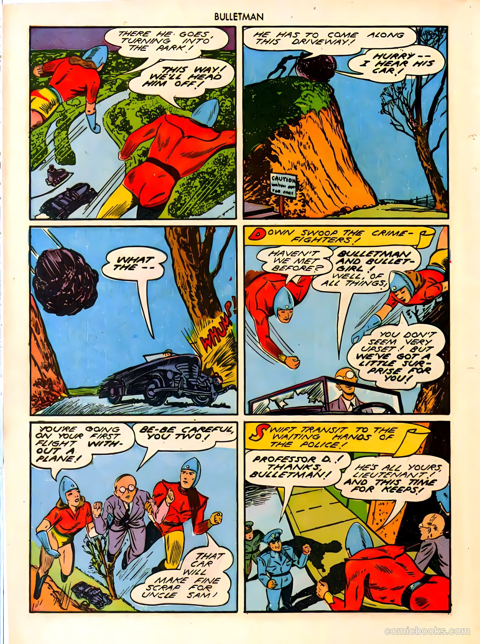 Bulletman #15 (1941) — page 8 of 35