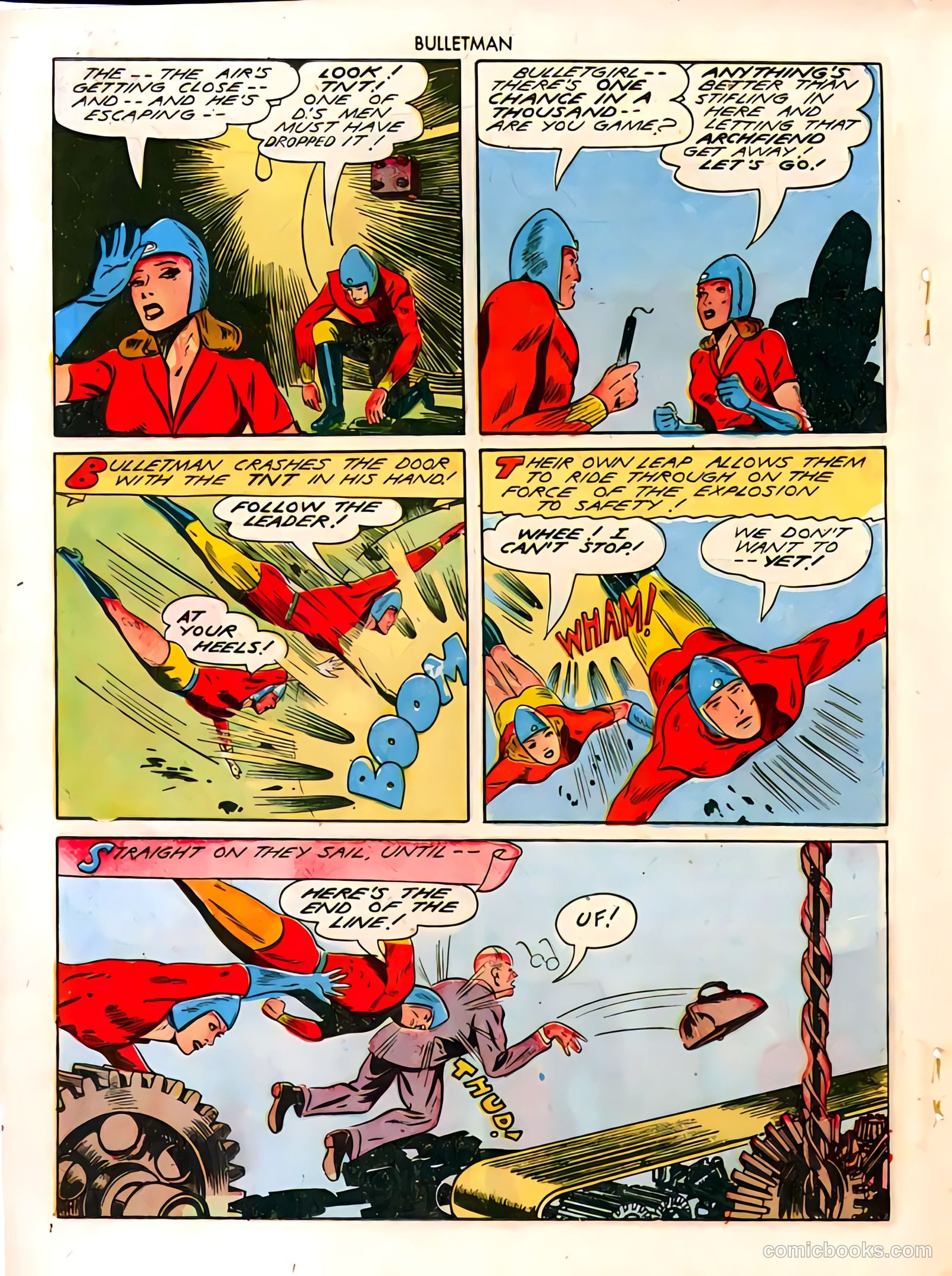 Bulletman #15 (1941) — page 17 of 35