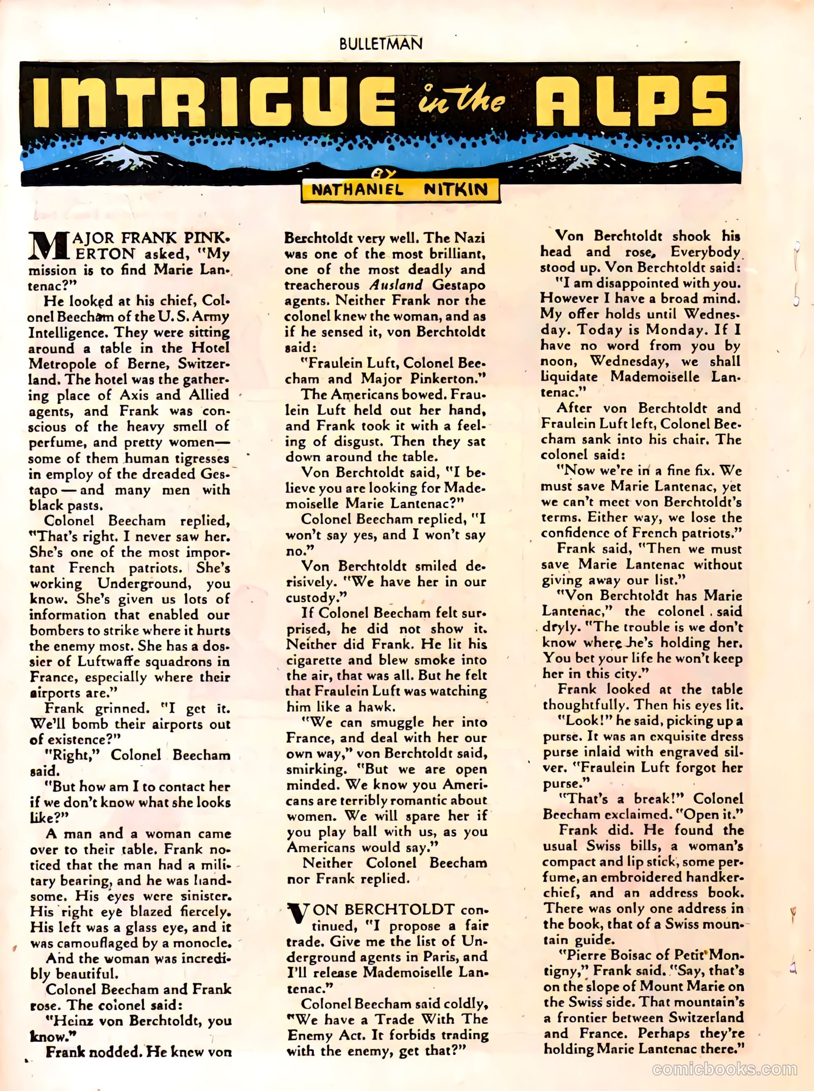 Bulletman #15 (1941) — page 19 of 35