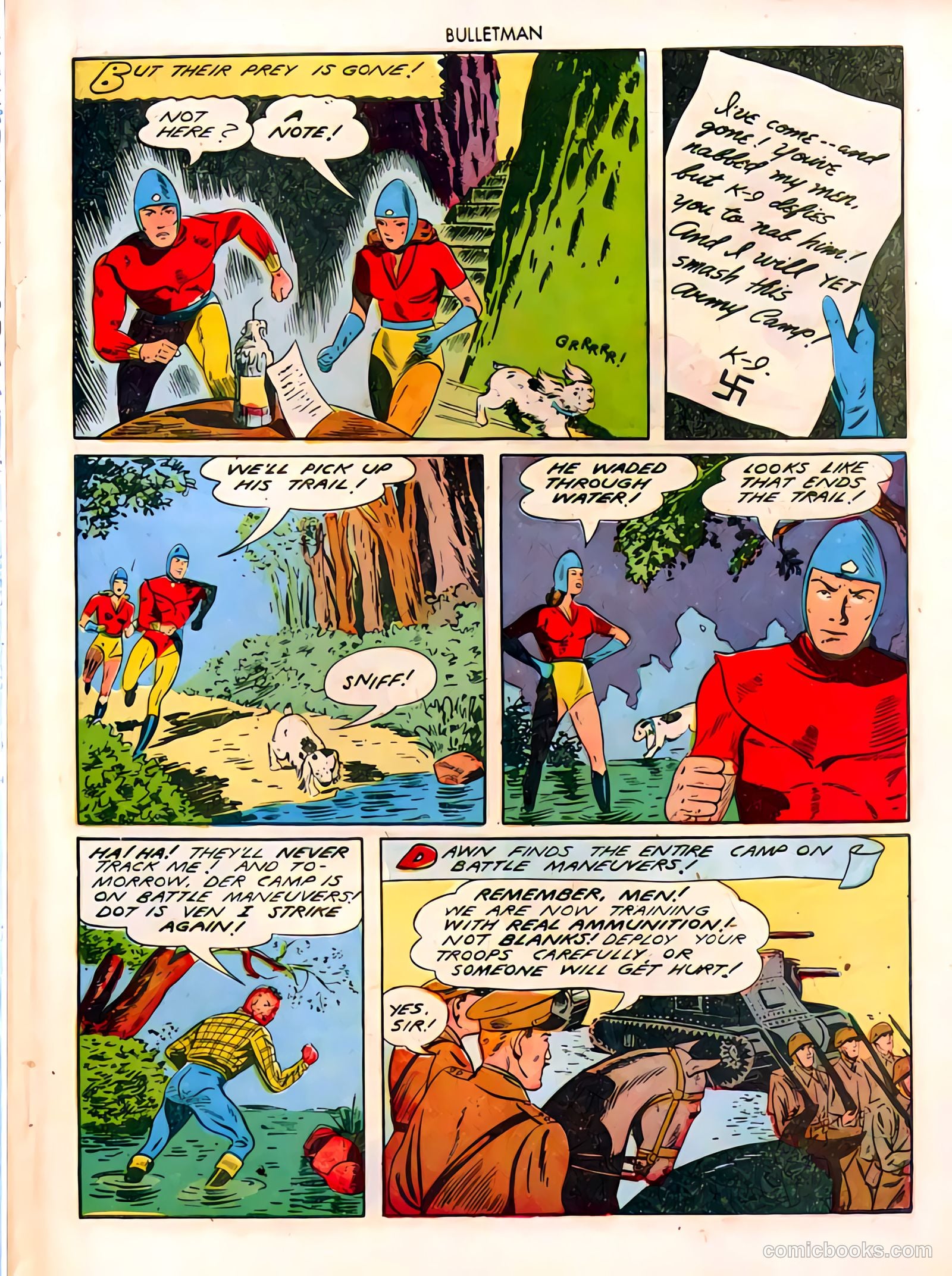 Bulletman #15 (1941) — page 30 of 35