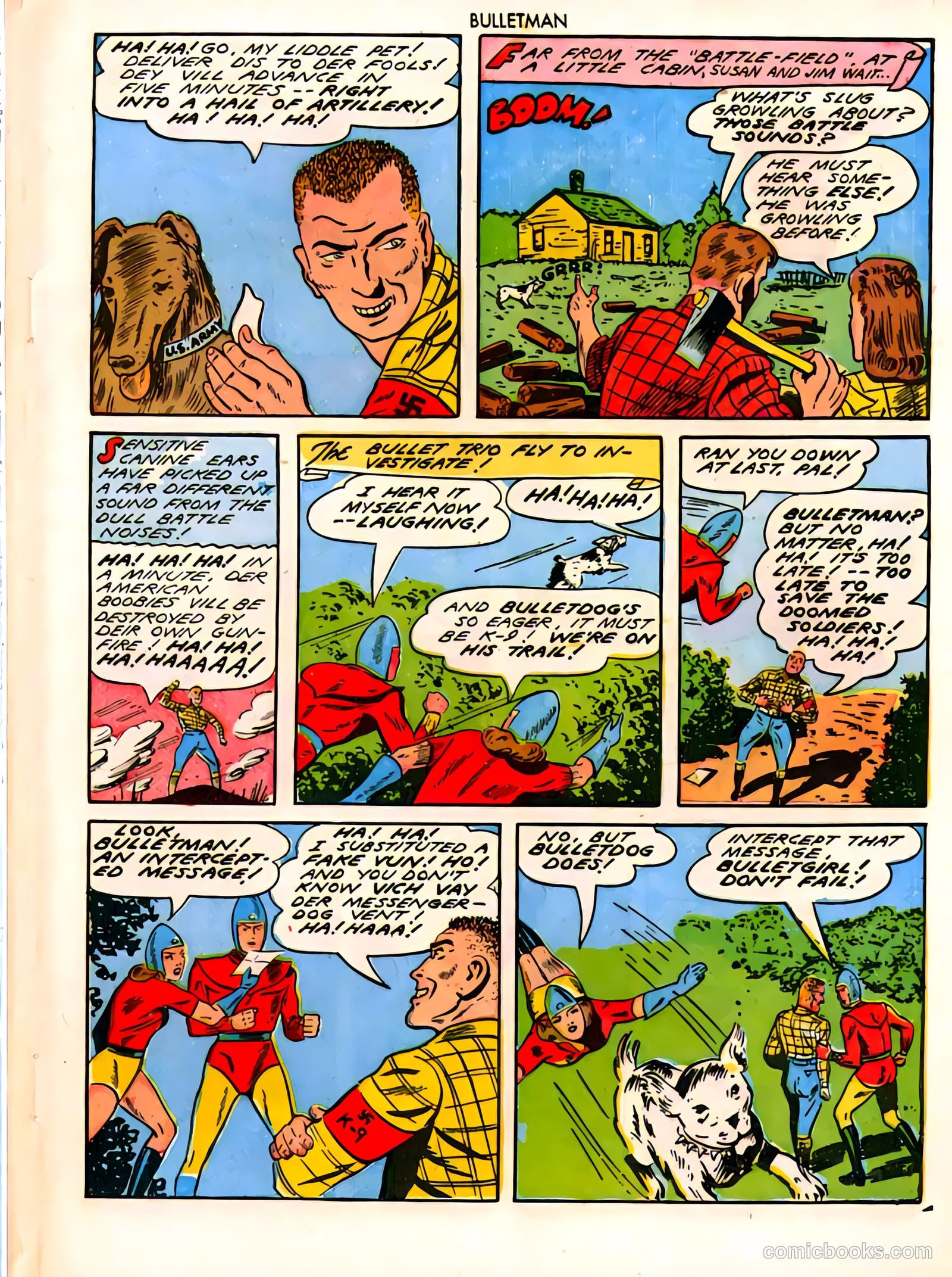 Bulletman #15 (1941) — page 32 of 35