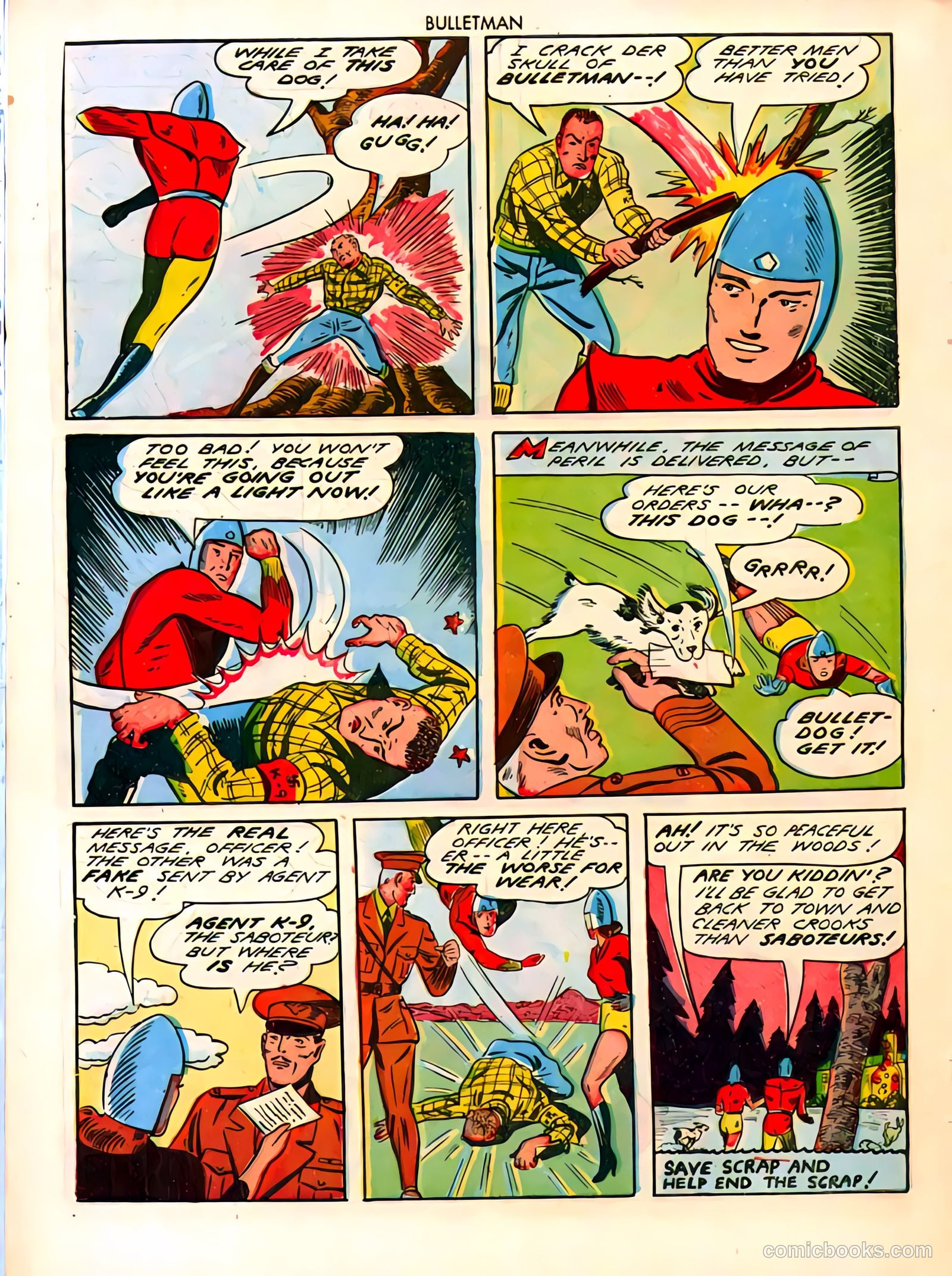 Bulletman #15 (1941) — page 33 of 35