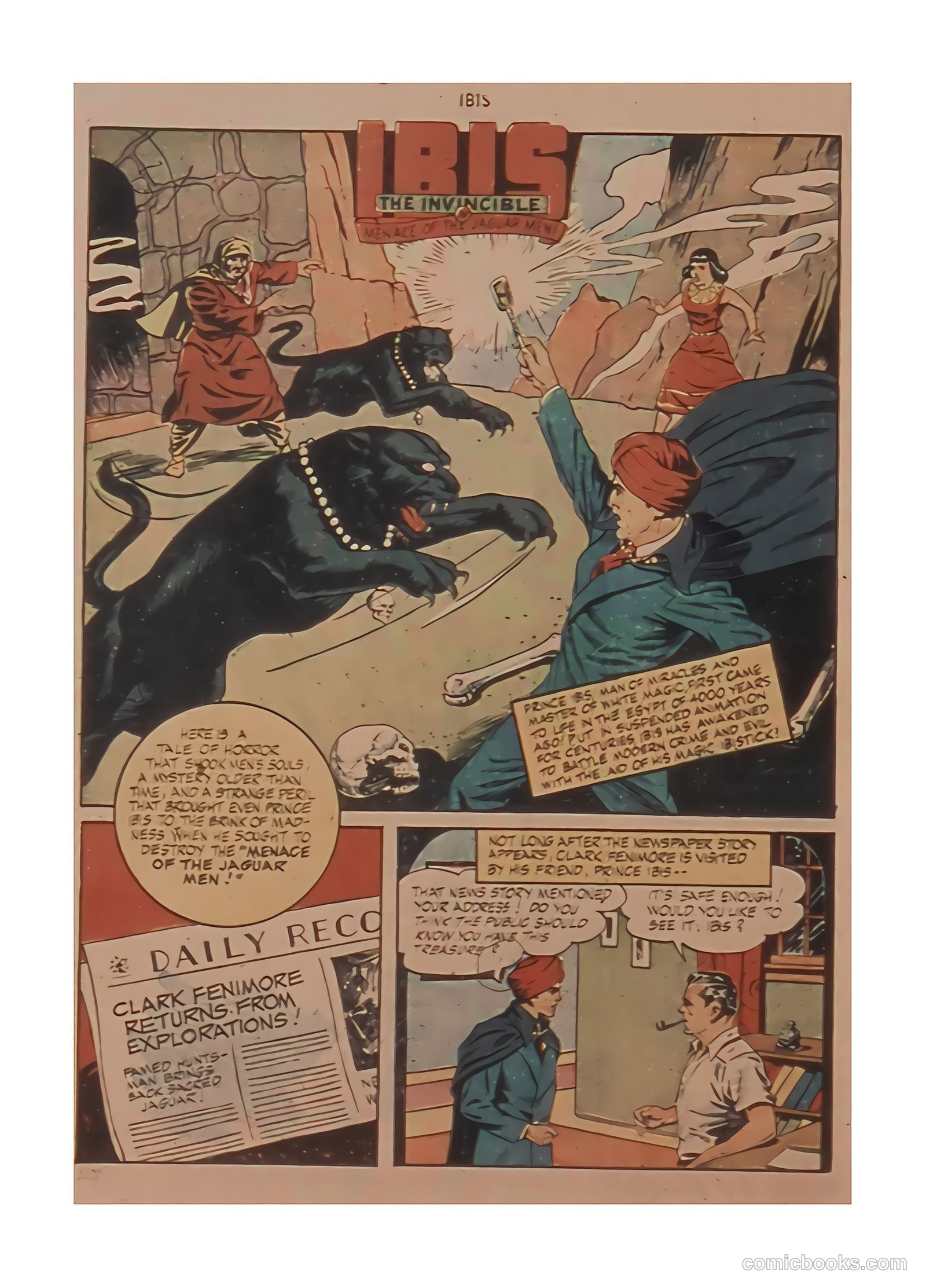 Ibis the Invincible #3 (1945, L. Miller & Son) — page 4 of 36