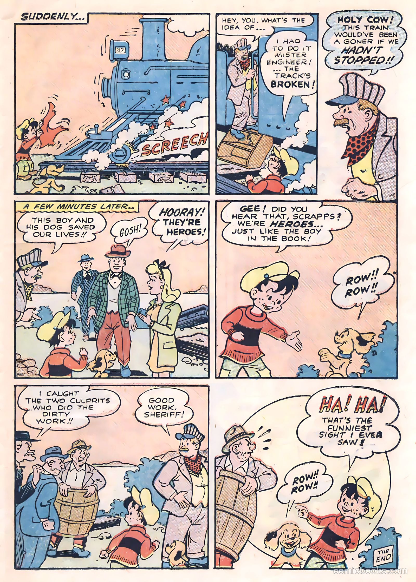 Tick Tock Tales [Tick Tock Comics] #1 (1946) — page 23 of 52