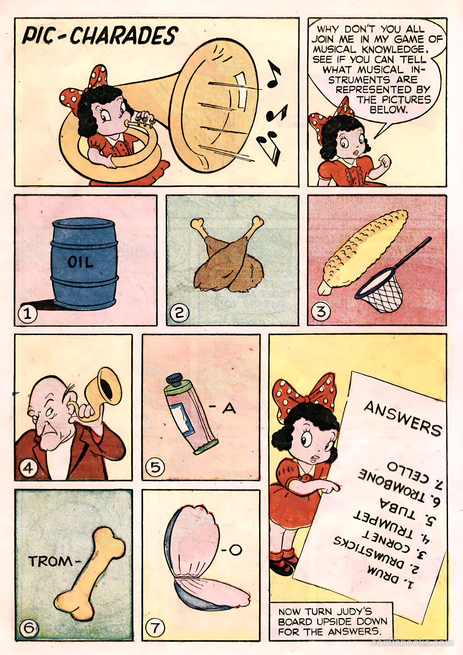 Tick Tock Tales [Tick Tock Comics] #1 (1946) — page 37 of 52