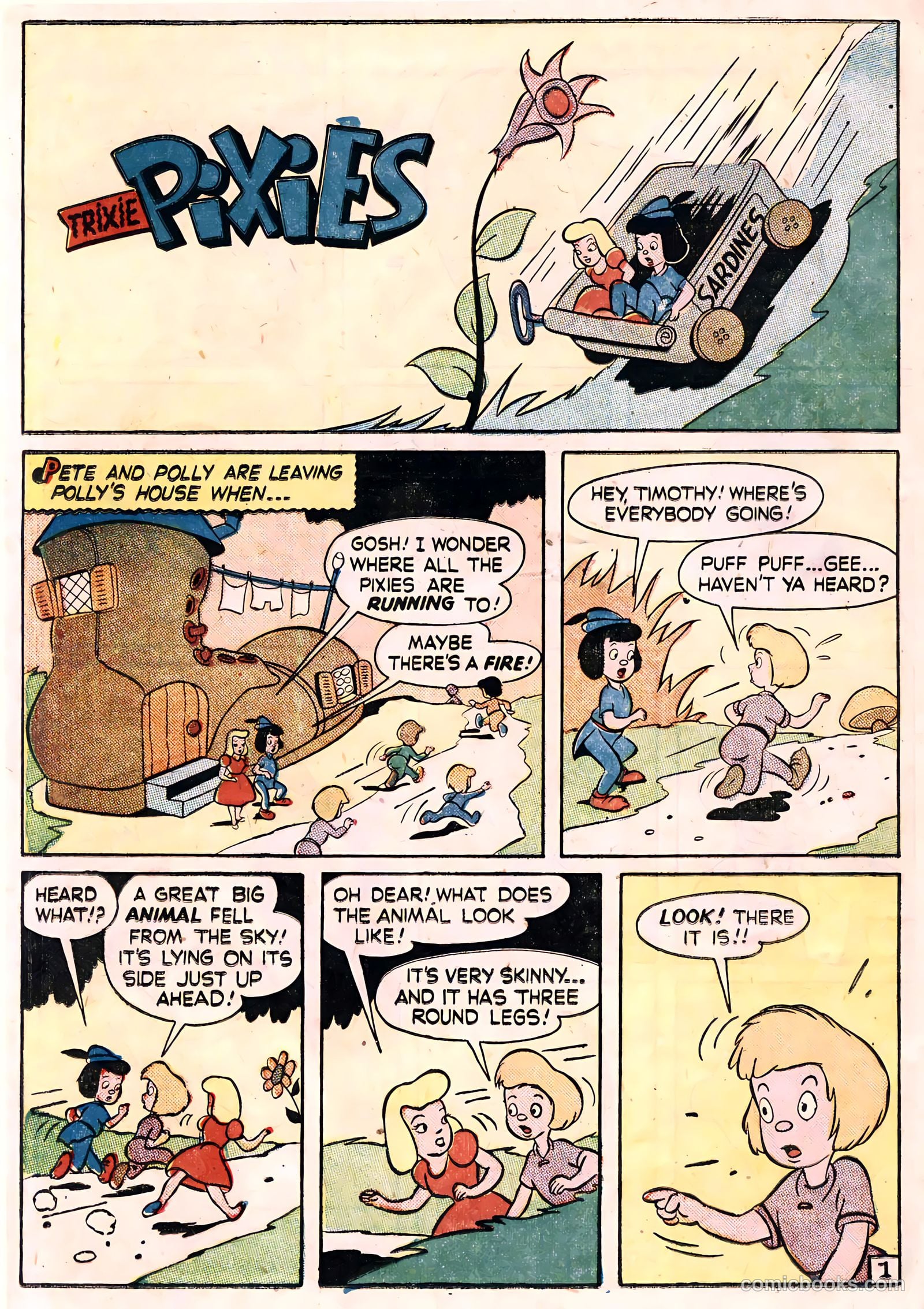 Tick Tock Tales [Tick Tock Comics] #1 (1946) — page 38 of 52