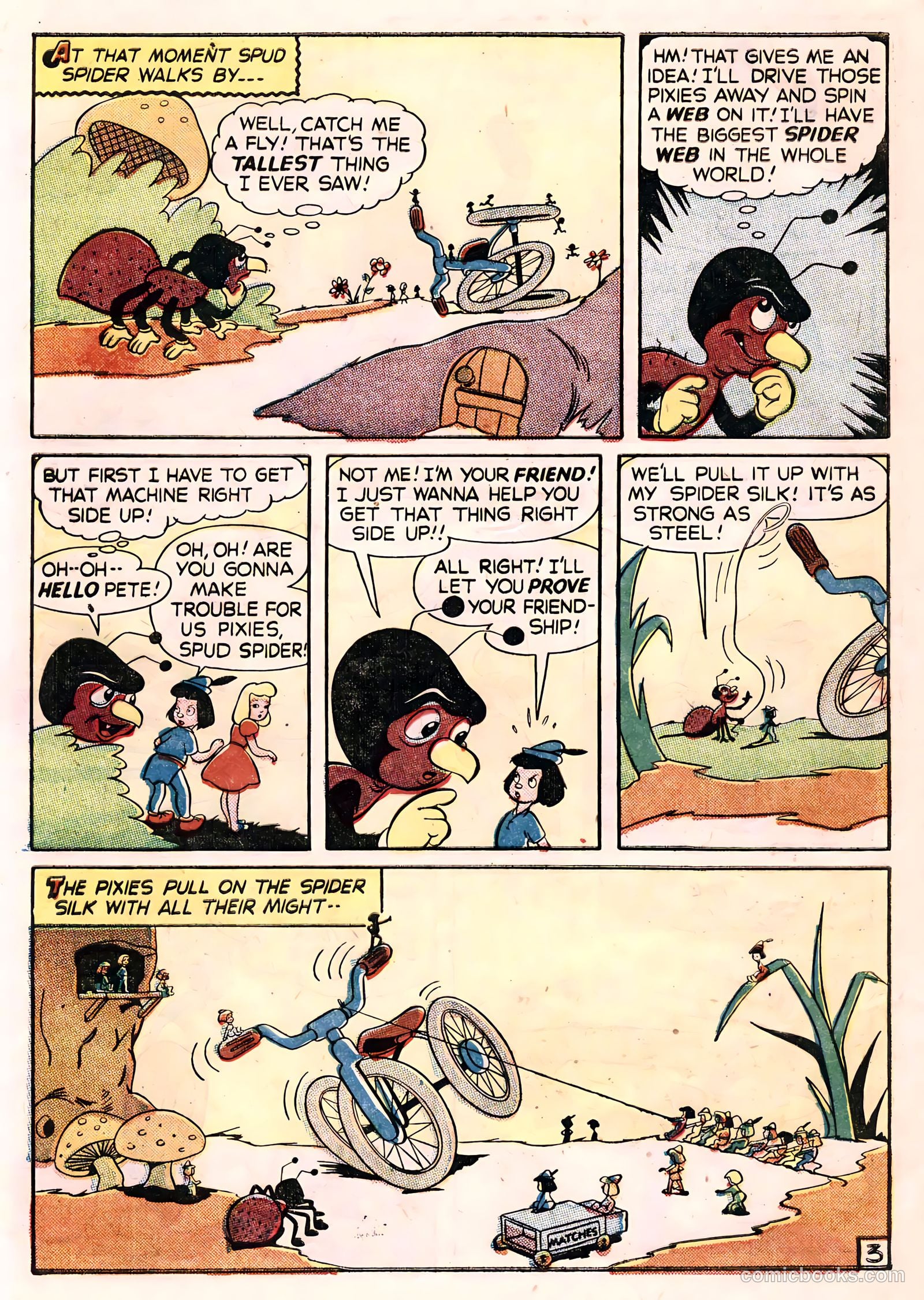 Tick Tock Tales [Tick Tock Comics] #1 (1946) — page 40 of 52