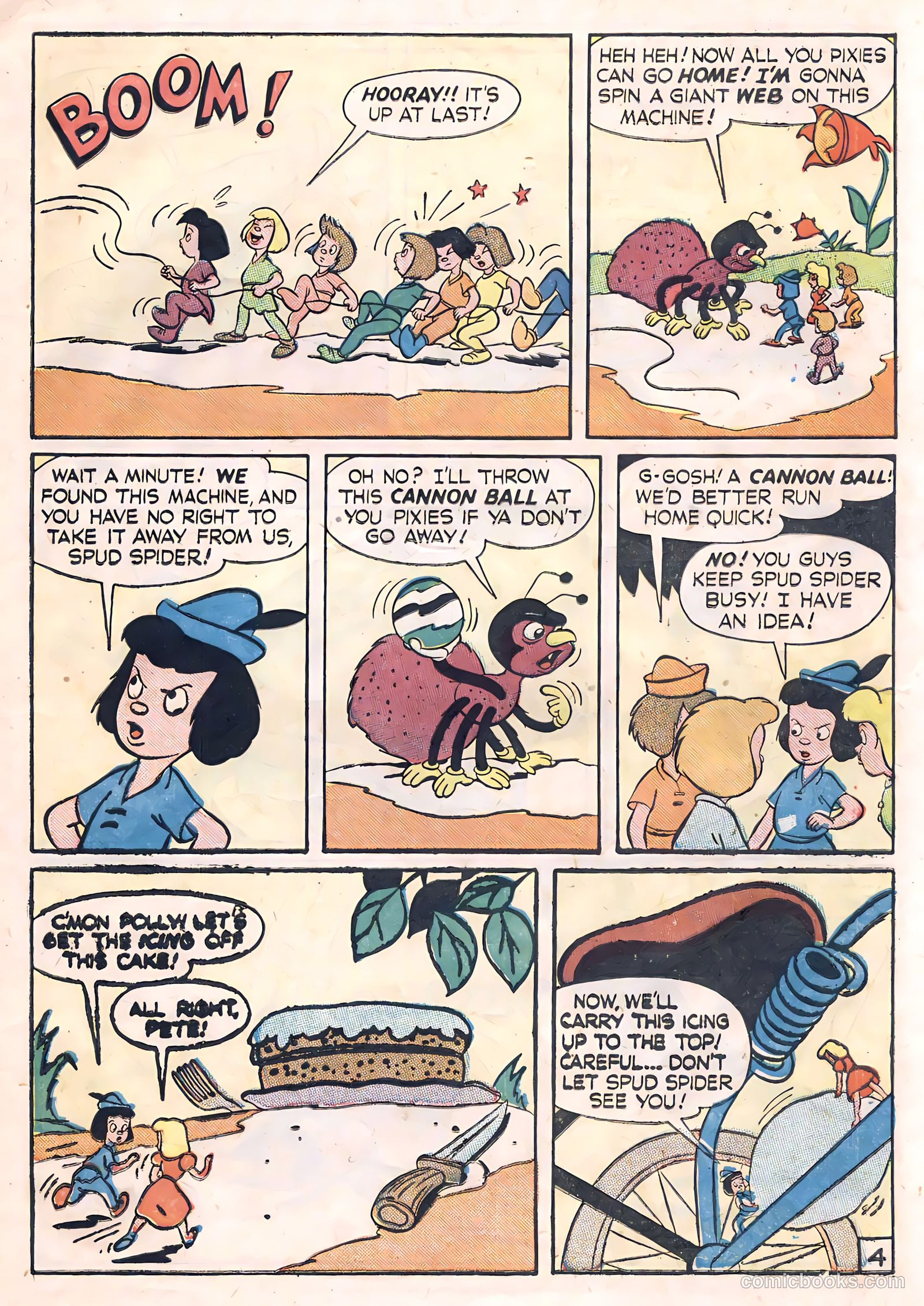 Tick Tock Tales [Tick Tock Comics] #1 (1946) — page 41 of 52
