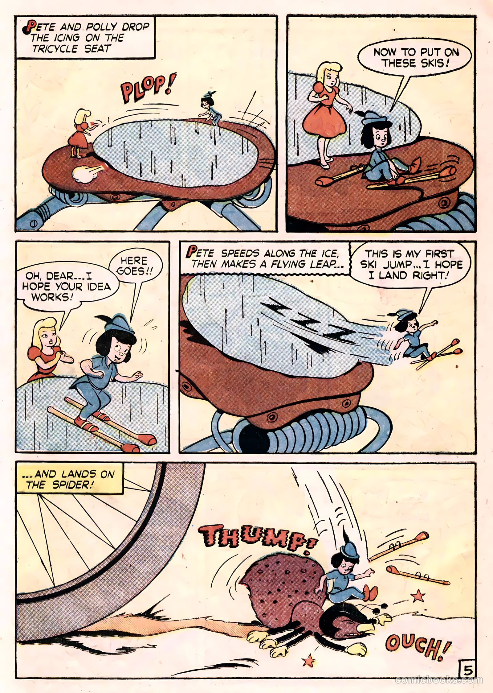 Tick Tock Tales [Tick Tock Comics] #1 (1946) — page 42 of 52