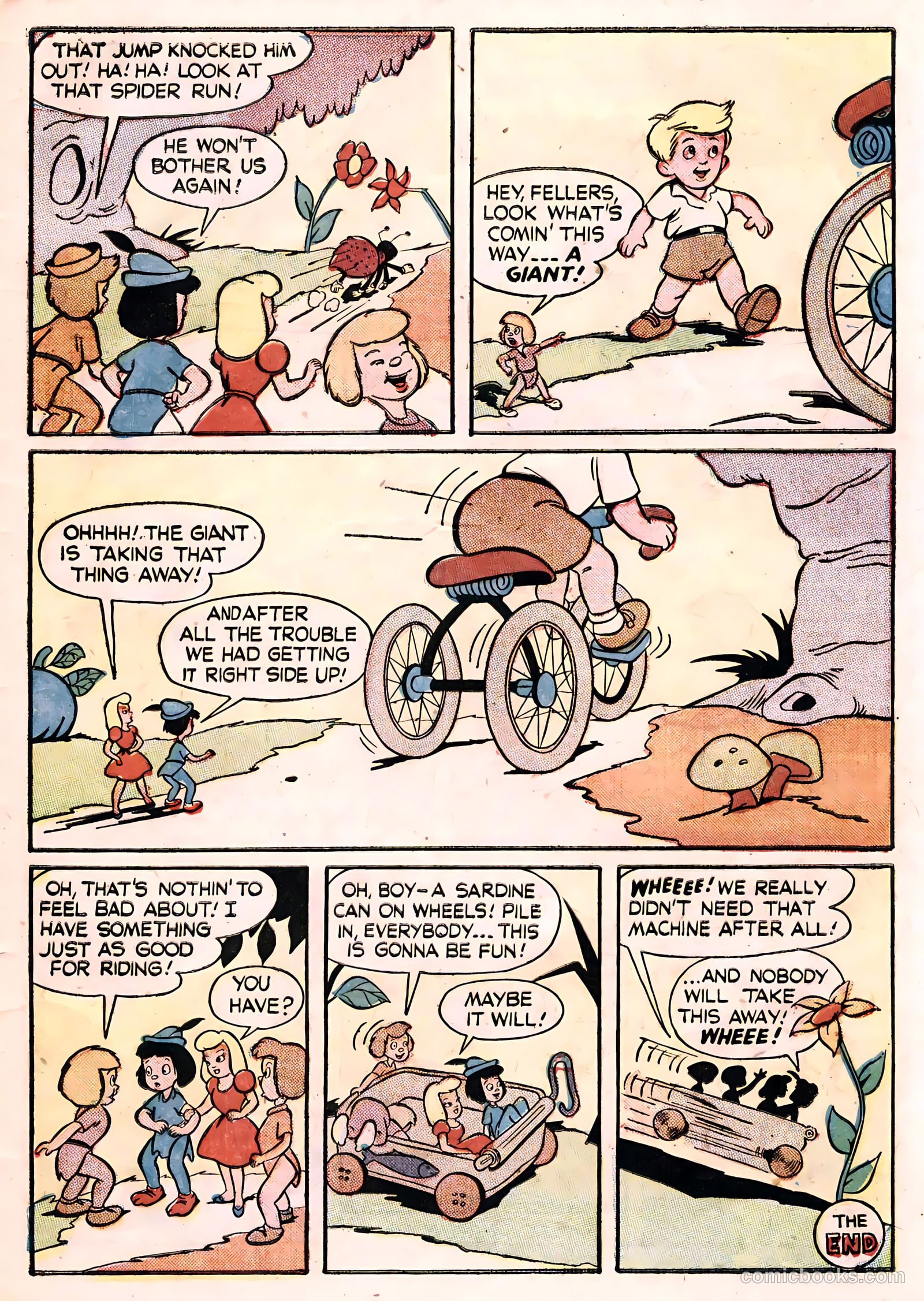 Tick Tock Tales [Tick Tock Comics] #1 (1946) — page 43 of 52