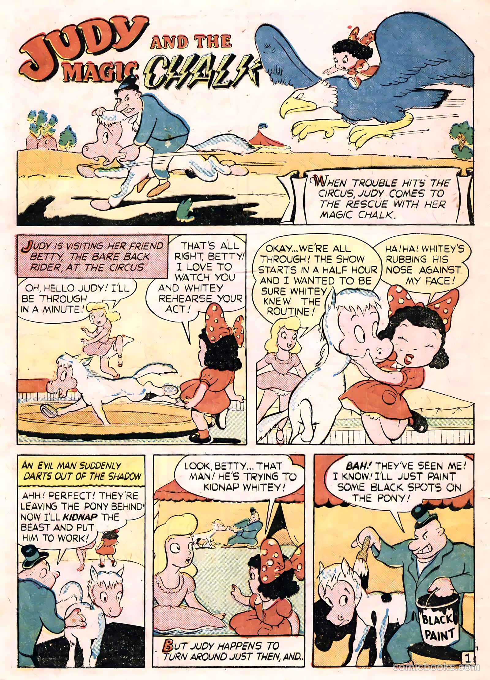 Tick Tock Tales [Tick Tock Comics] #1 (1946) — page 44 of 52
