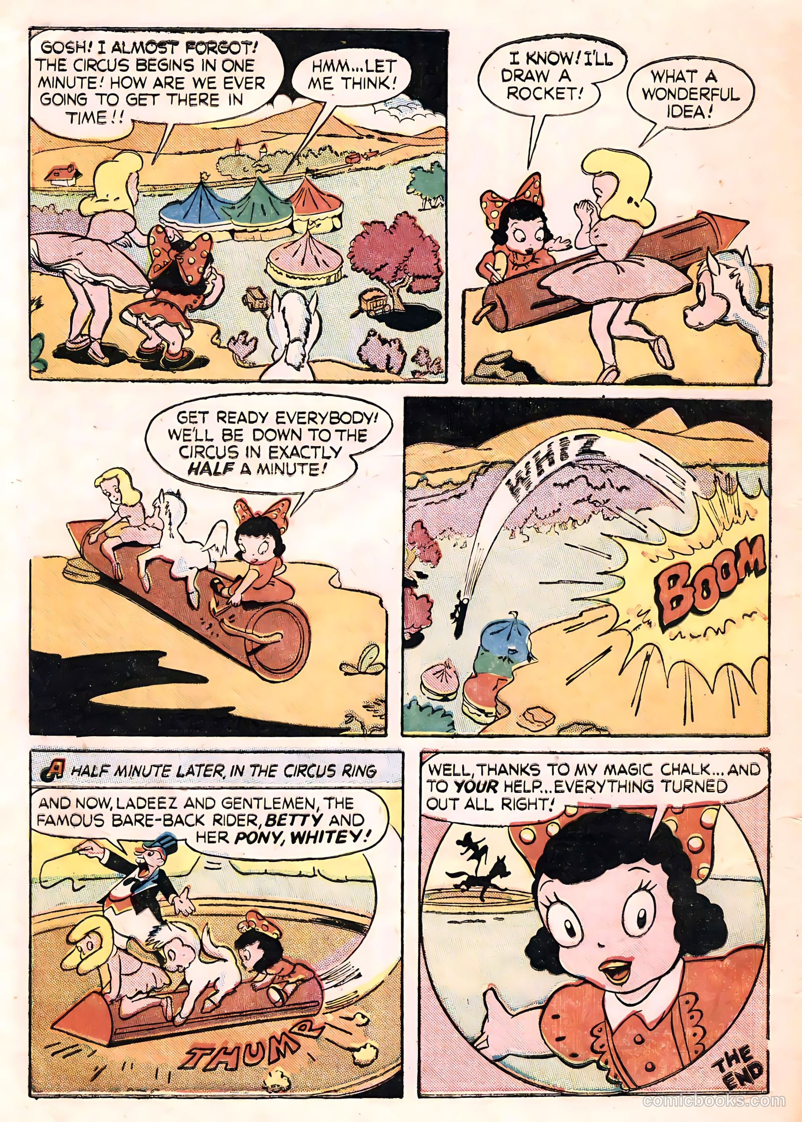 Tick Tock Tales [Tick Tock Comics] #1 (1946) — page 50 of 52