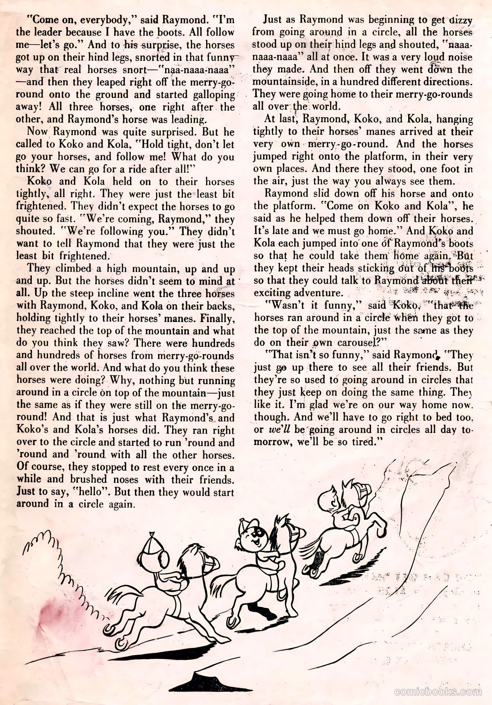 Tick Tock Tales [Tick Tock Comics] #1 (1946) — page 51 of 52
