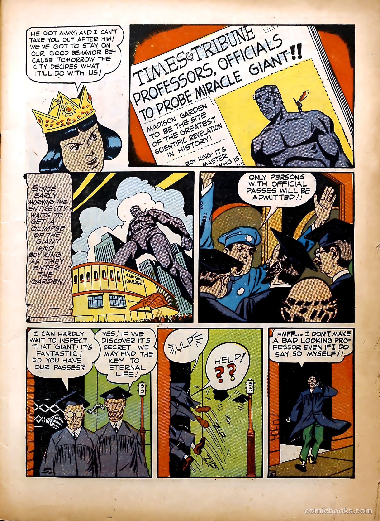 Clue Comics #3 (1943, Hillman) — page 7 of 68