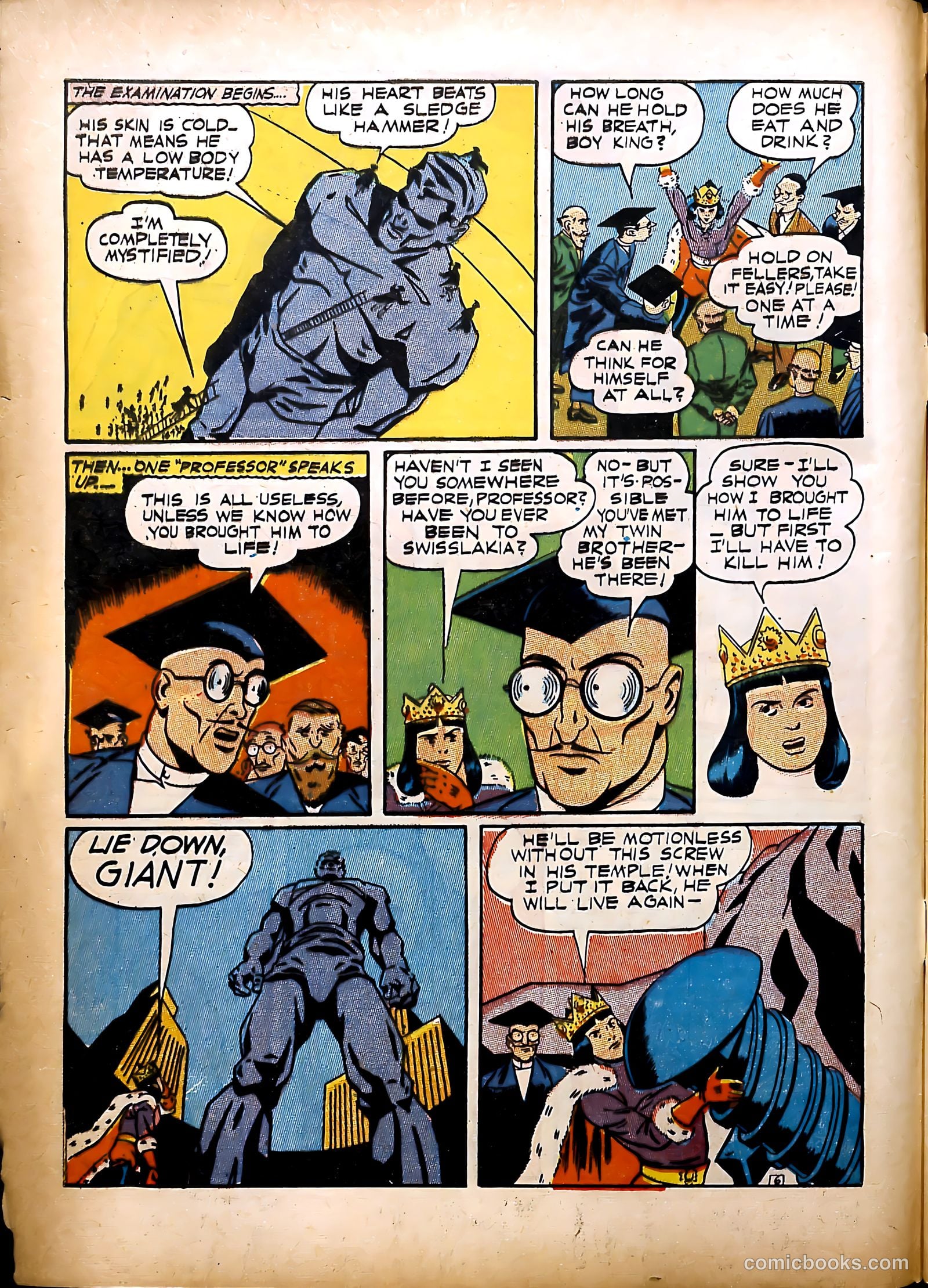 Clue Comics #3 (1943, Hillman) — page 8 of 68