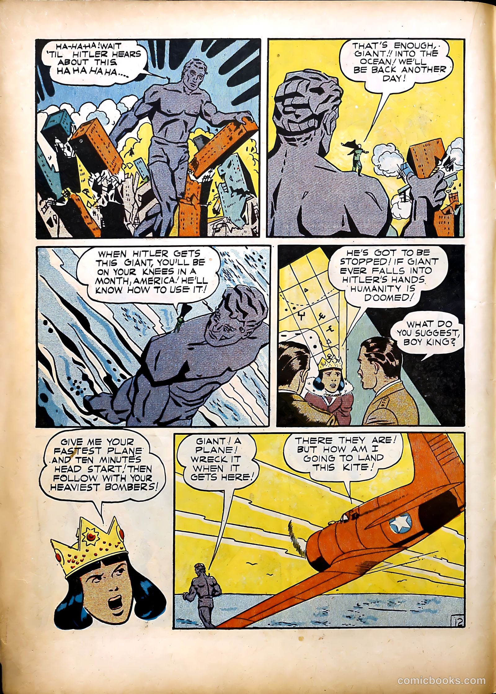 Clue Comics #3 (1943, Hillman) — page 14 of 68