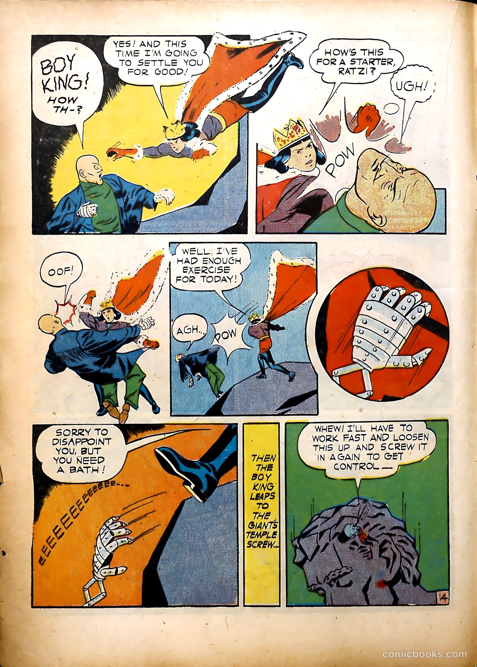 Clue Comics #3 (1943, Hillman) — page 16 of 68