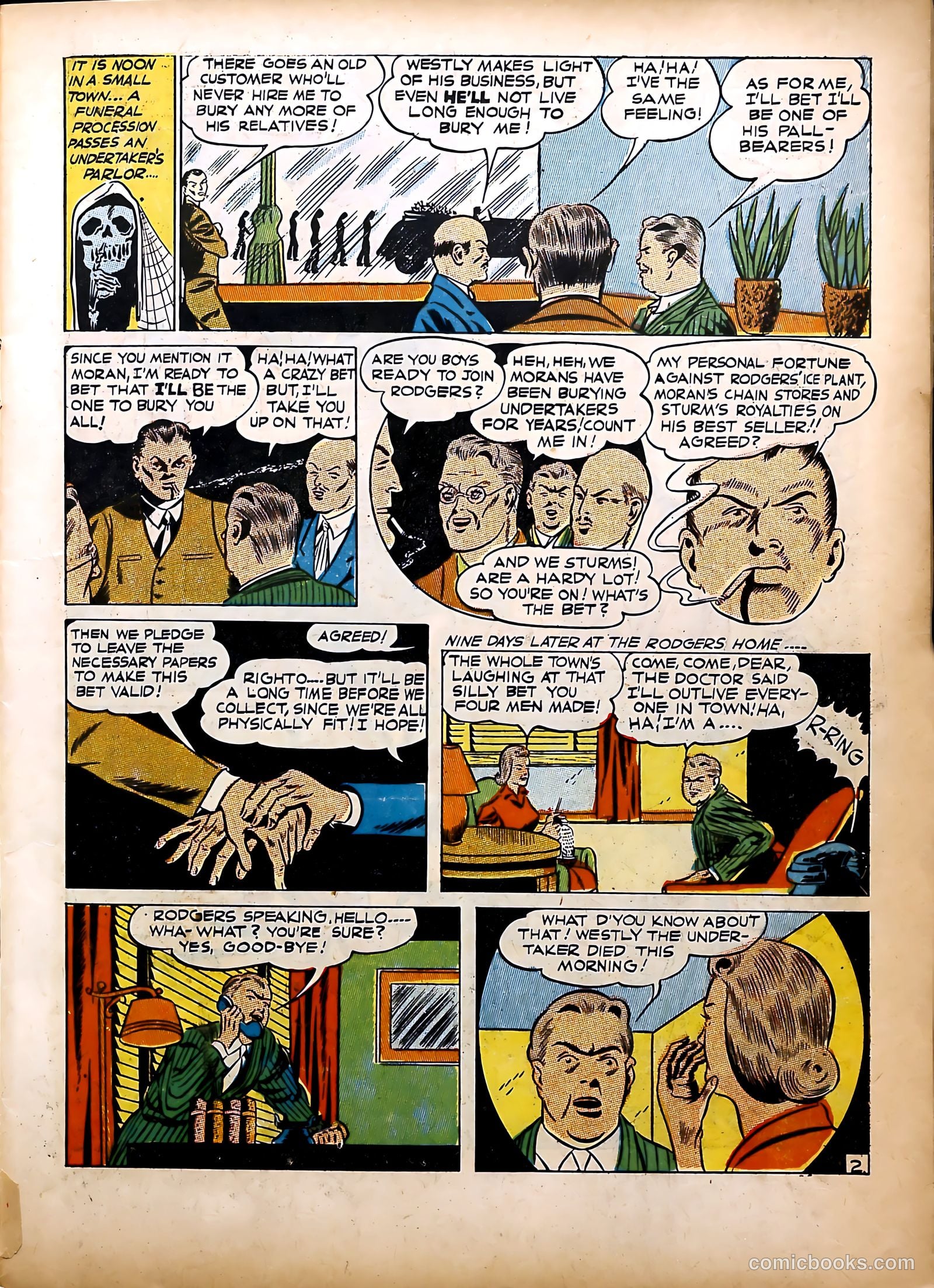 Clue Comics #3 (1943, Hillman) — page 19 of 68