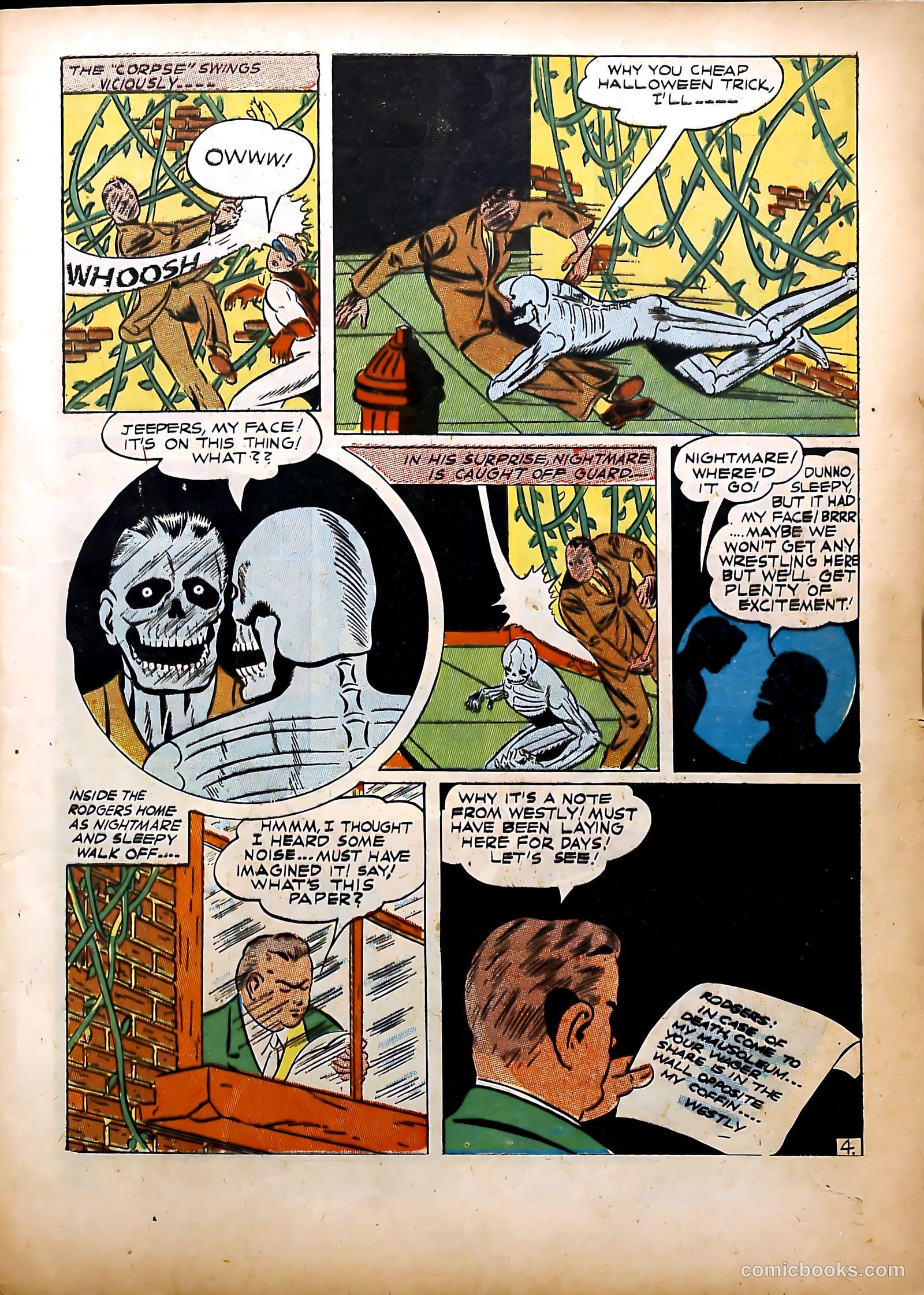 Clue Comics #3 (1943, Hillman) — page 21 of 68